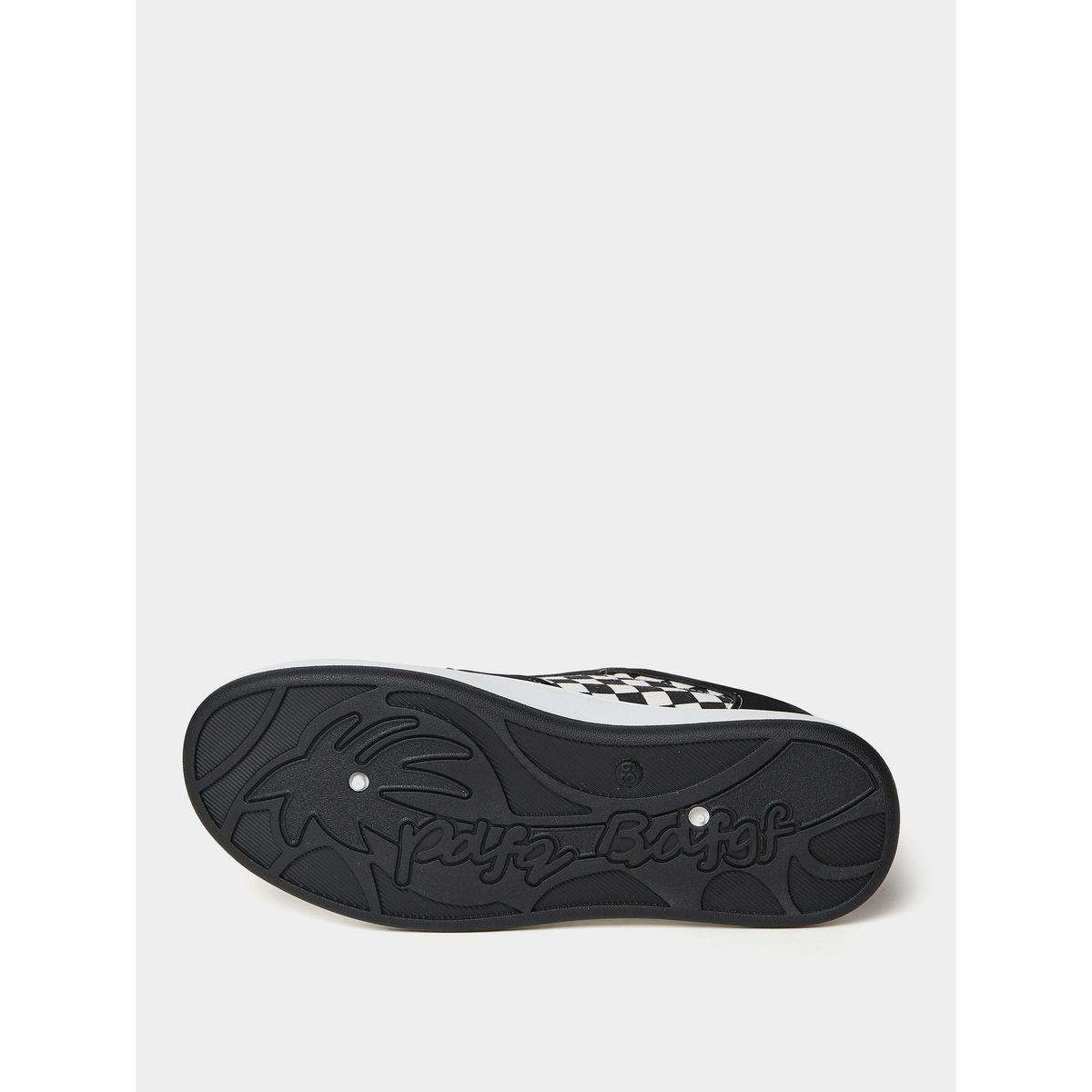 Styli Checkerboard Detail Platform Sneakers-women-shoes-sneakers-image-7