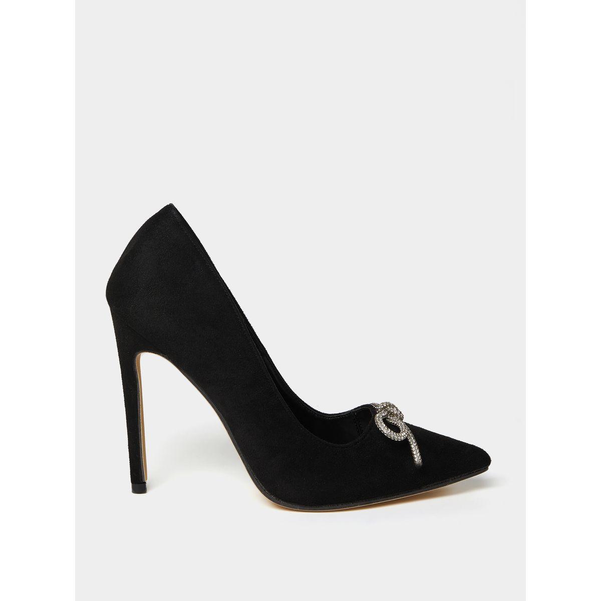 حذاء كاجوال مزين بحجر الراين-women-shoes-heels-image-1
