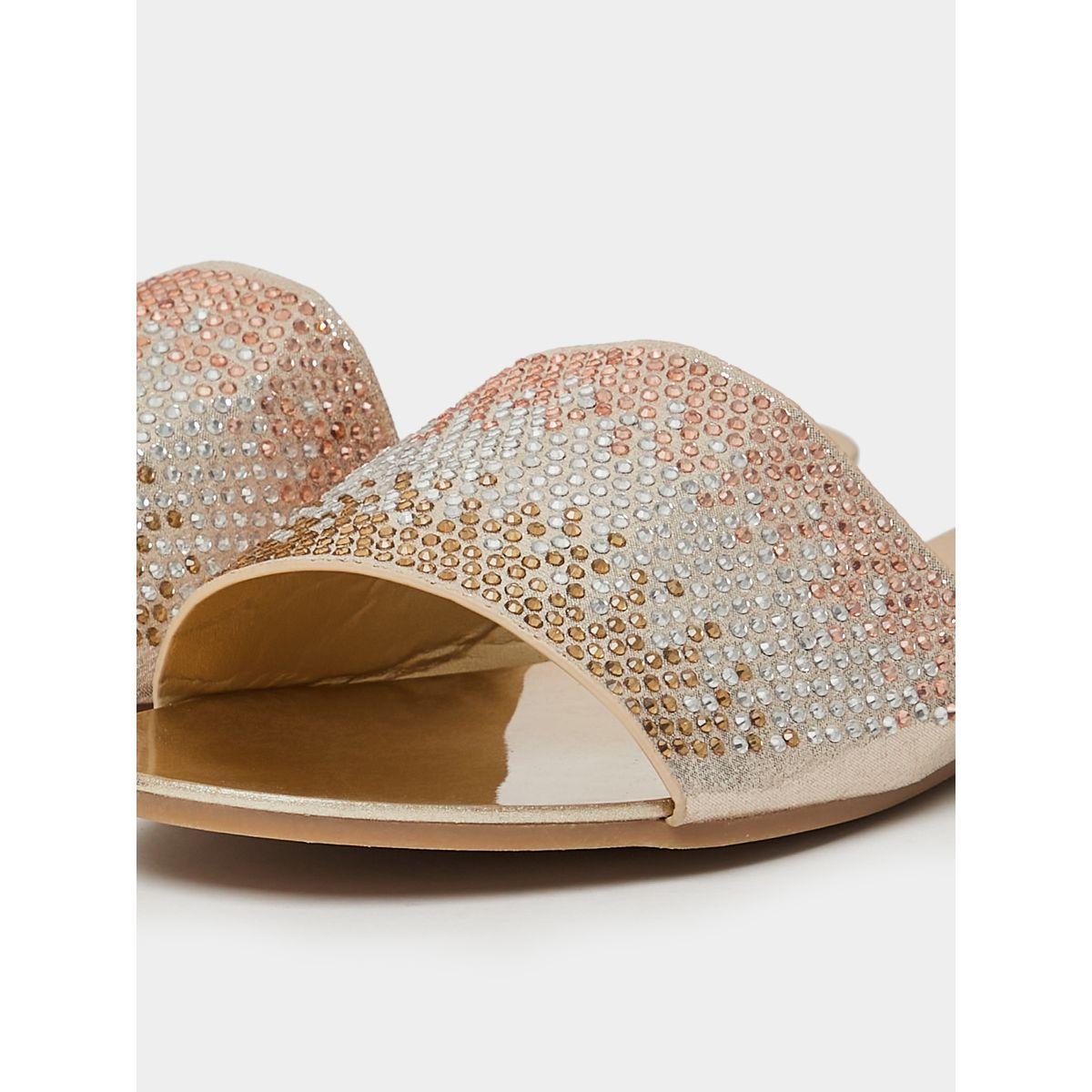 صندل فلات مزين بحجر الراين-women-shoes-sandals-flats-image-5