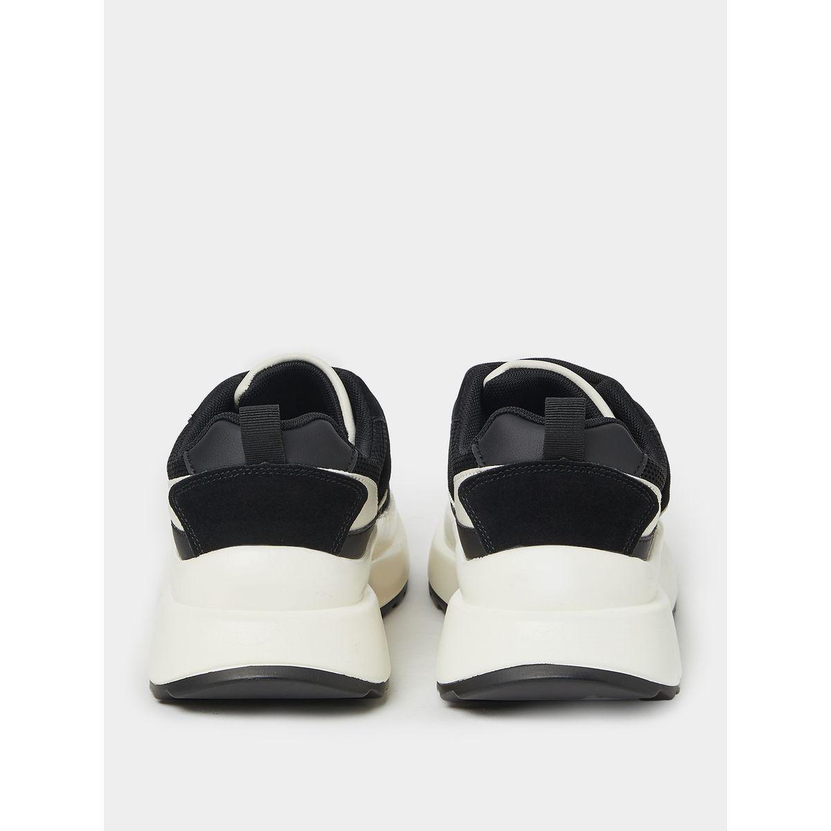 Styli Lace Up Detail Chunky Bottom Sneakers-women-shoes-sneakers-image-4