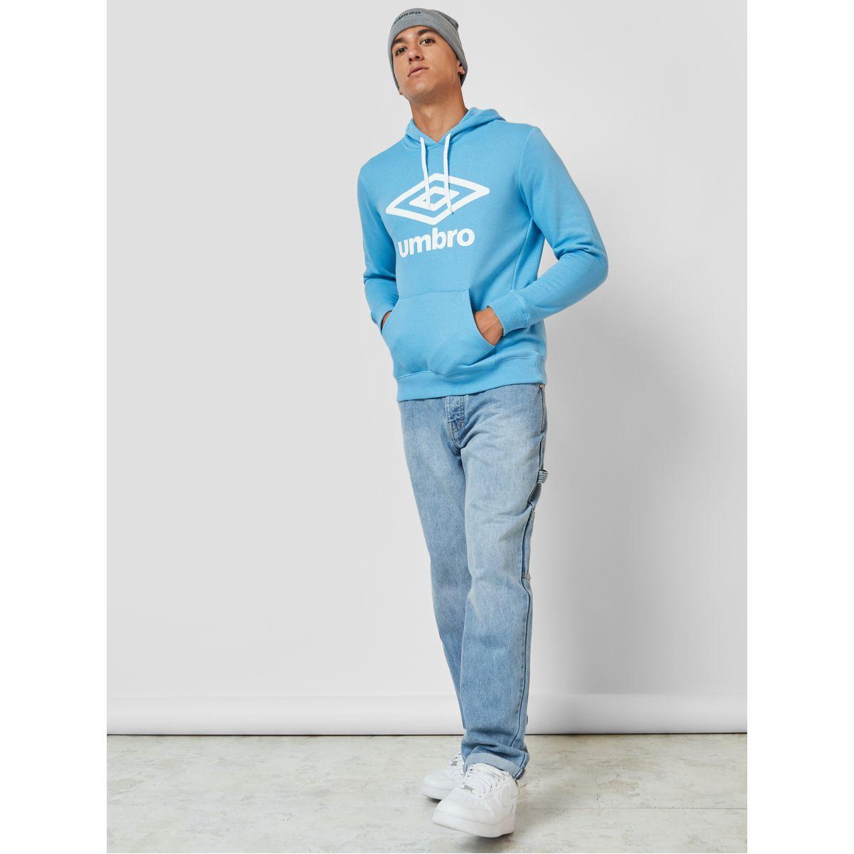هودي مطبع بشعار الماركة مع جيوب-men-winterwear-hoodiesandsweatshirts-image-2
