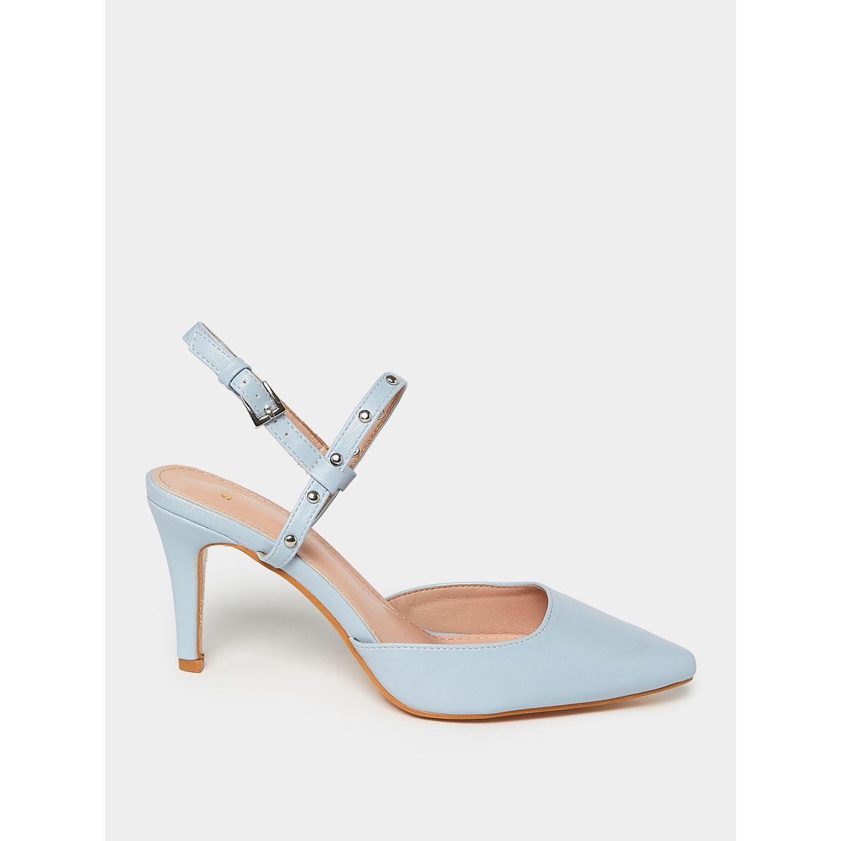 Styli Studded Quarter Strap Pumps-women-shoes-heels-image-2