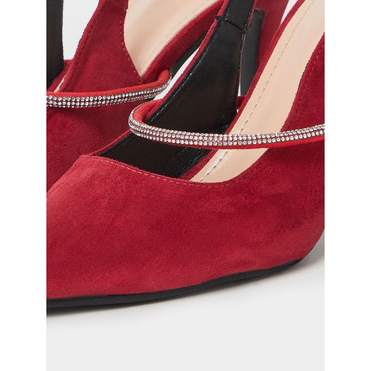 Styli Rhinestone Detail Quarter Strap Pumps-women-shoes-heels-image-5