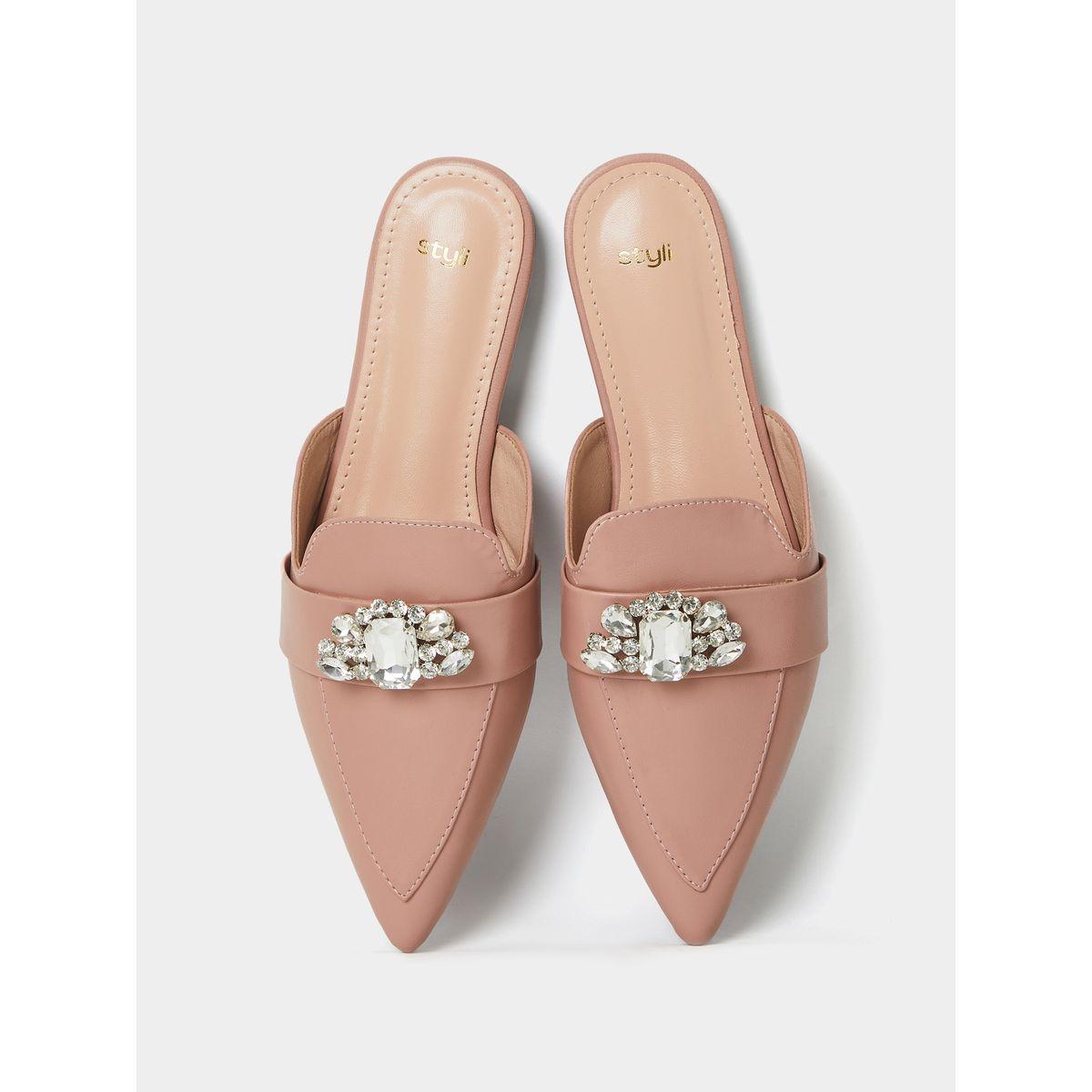 ميولز فلات بمقدمة مدببة-women-shoes-loafersandmoccasins-image-6