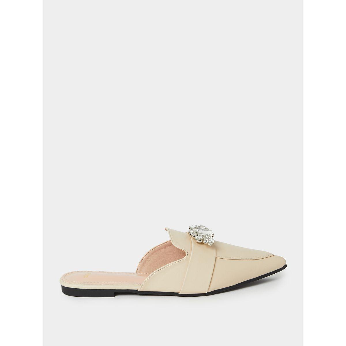 ميولز فلات بمقدمة مدببة-women-shoes-loafersandmoccasins-image-1