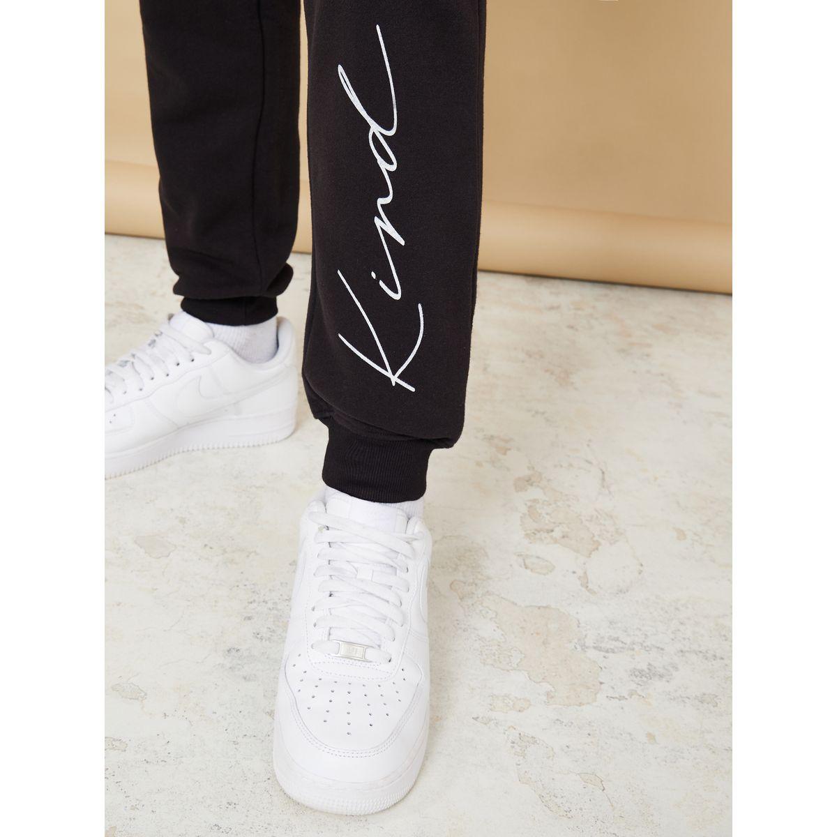 Styli Text Slogan Print Slim Fit Jogger-men-clothing-bottoms-joggers-image-4