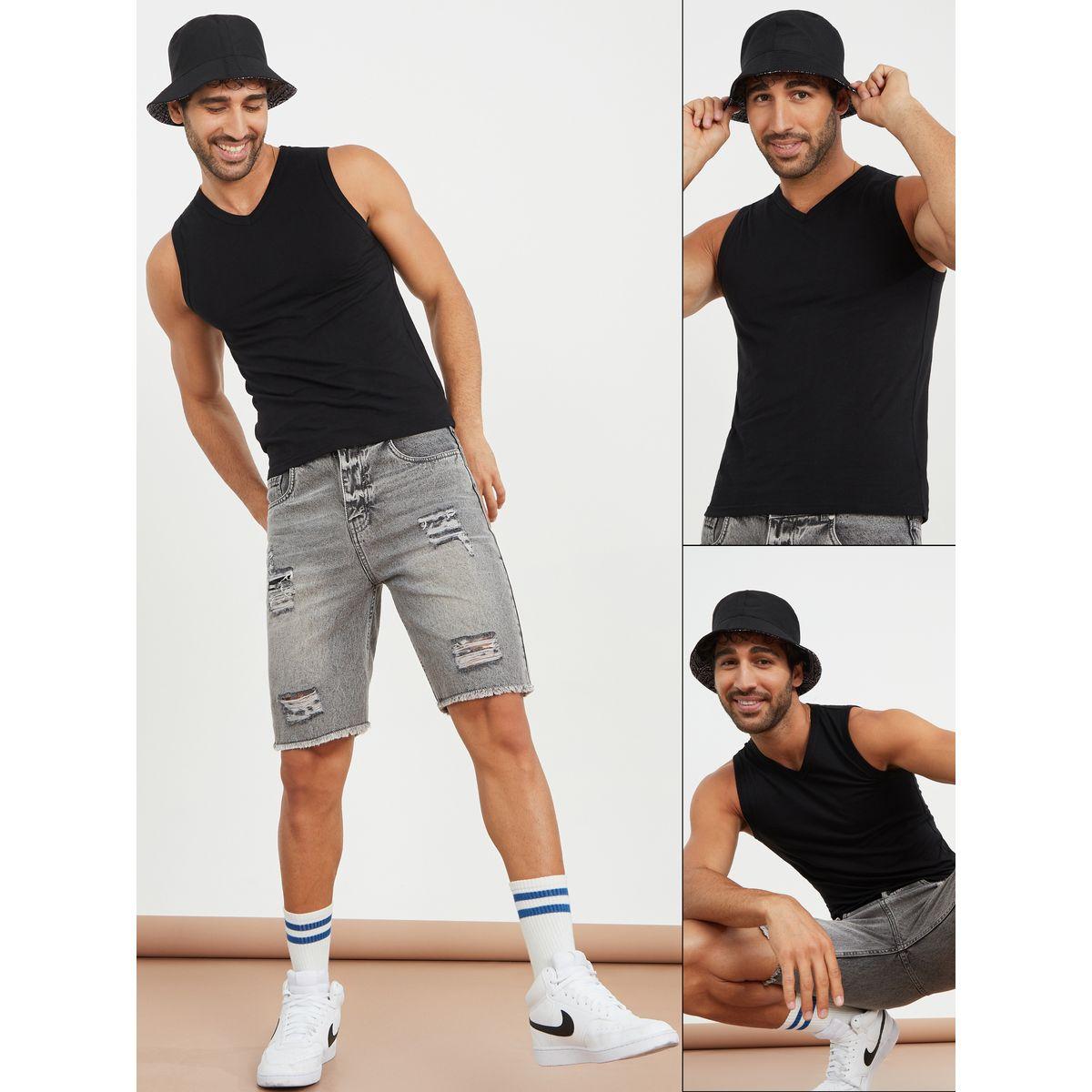 Styli Unwind Pack of 2 - Solid Tank Top-men-clothing-tshirtsandpolos-tshirts-image-1