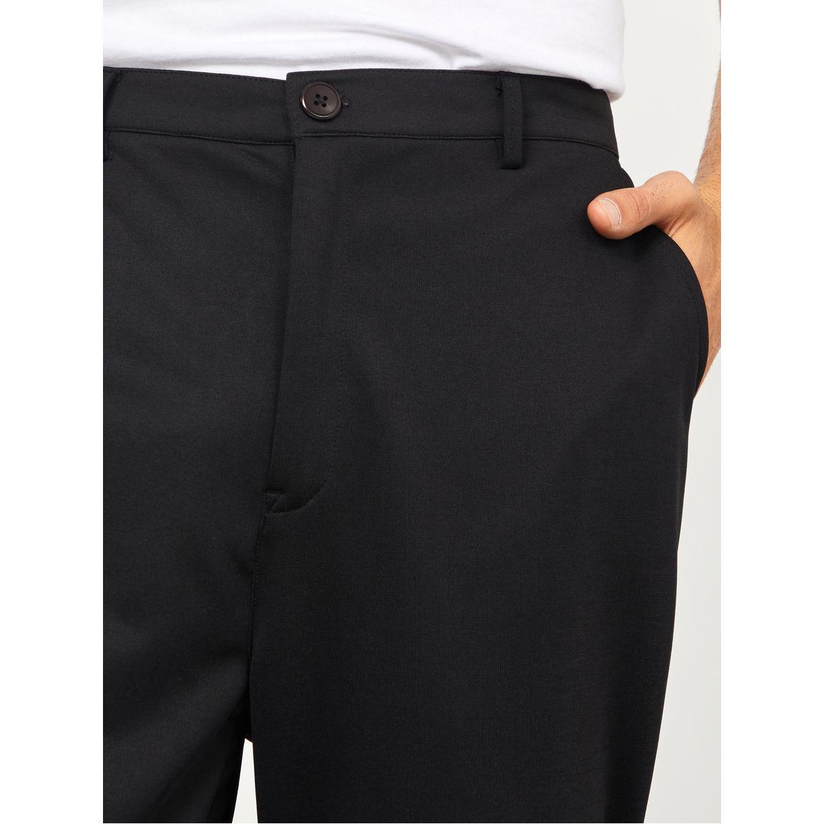 Styli Solid Slim Fit Knitted Trouser-men-clothing-bottoms-trousersandchinos-trousers-image-3