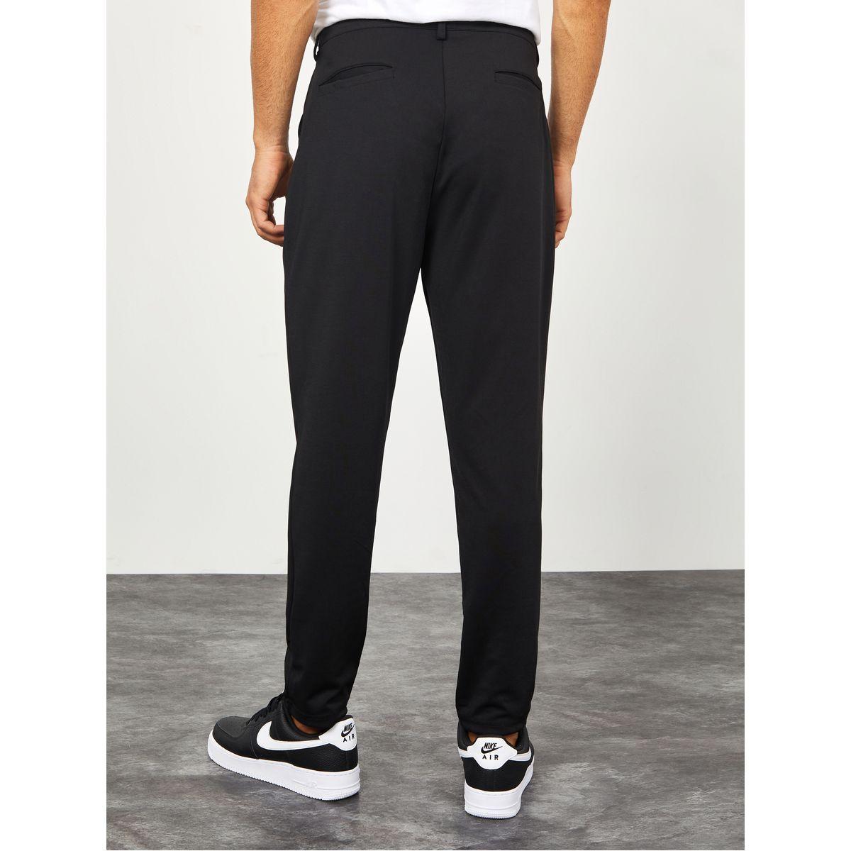 Styli Solid Slim Fit Knitted Trouser-men-clothing-bottoms-trousersandchinos-trousers-image-4