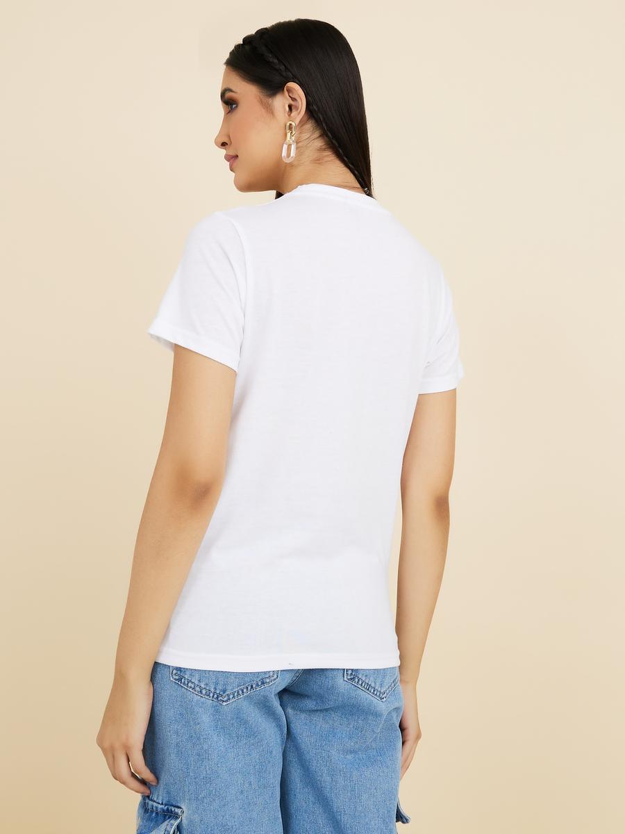 Styli Short Sleeves Do You Feel Slogan Regular Fit T-Shirt-women-clothing-tshirts-image-5