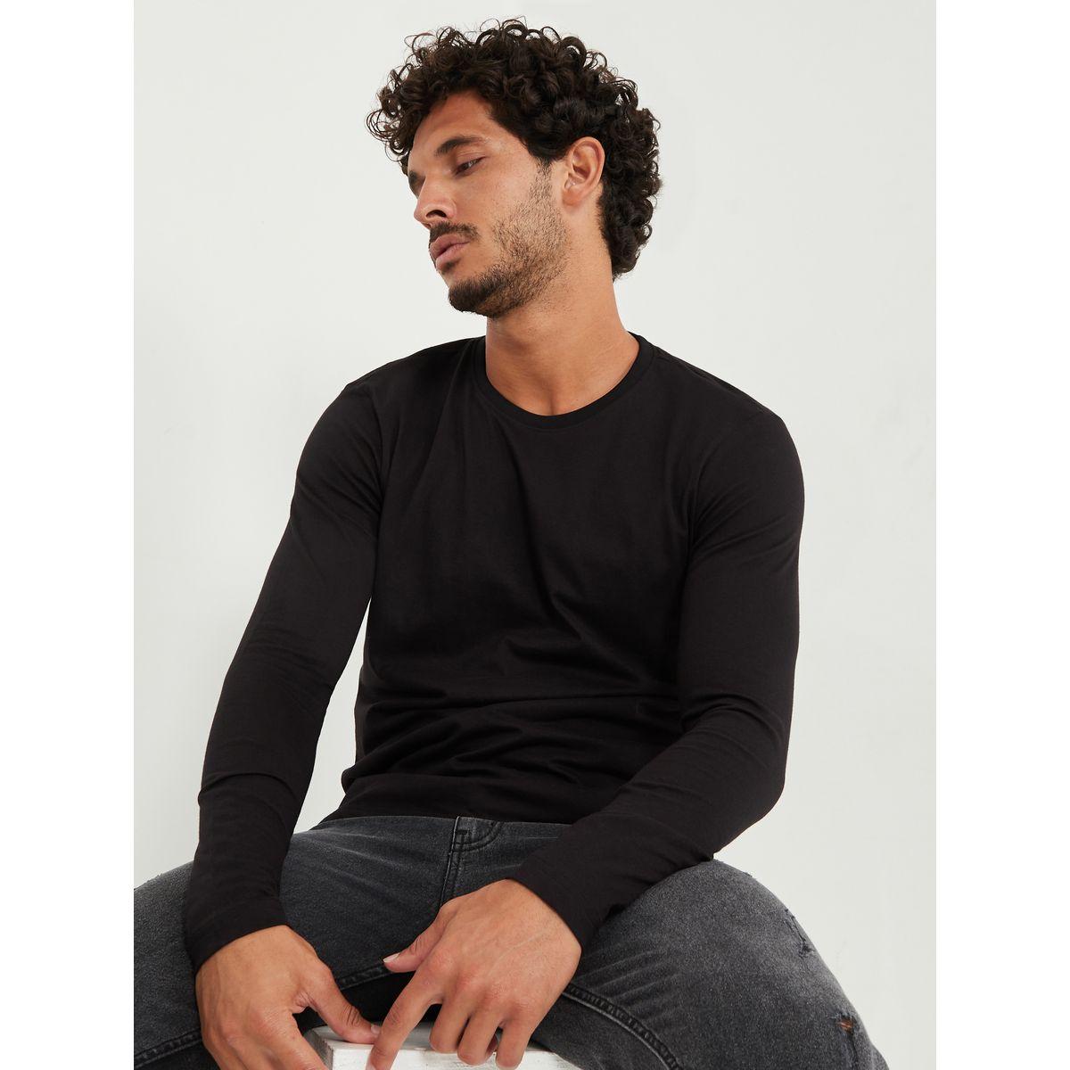 تيشيرت بقصة سليم فت-men-clothing-tshirtsandpolos-tshirts-image-1
