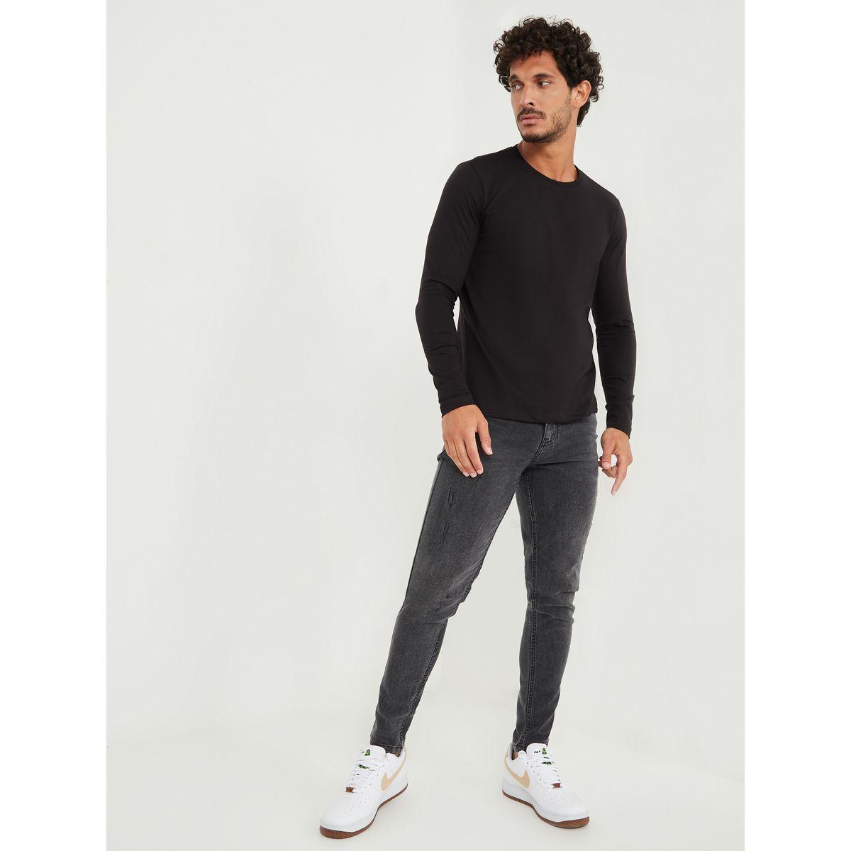 تيشيرت بقصة سليم فت-men-clothing-tshirtsandpolos-tshirts-image-2