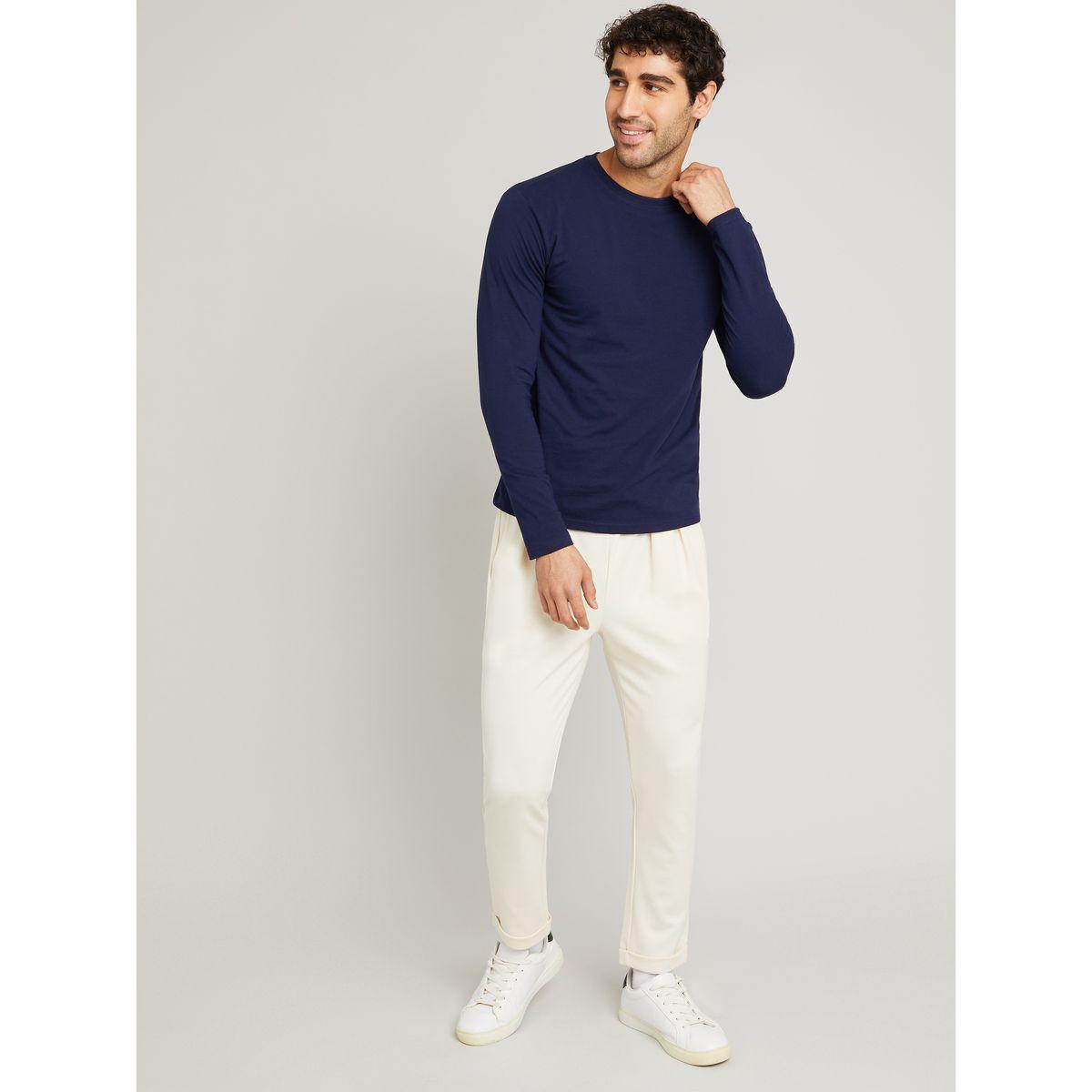 تيشيرت بقصة بارزة للعضلات-men-clothing-tshirtsandpolos-tshirts-image-2