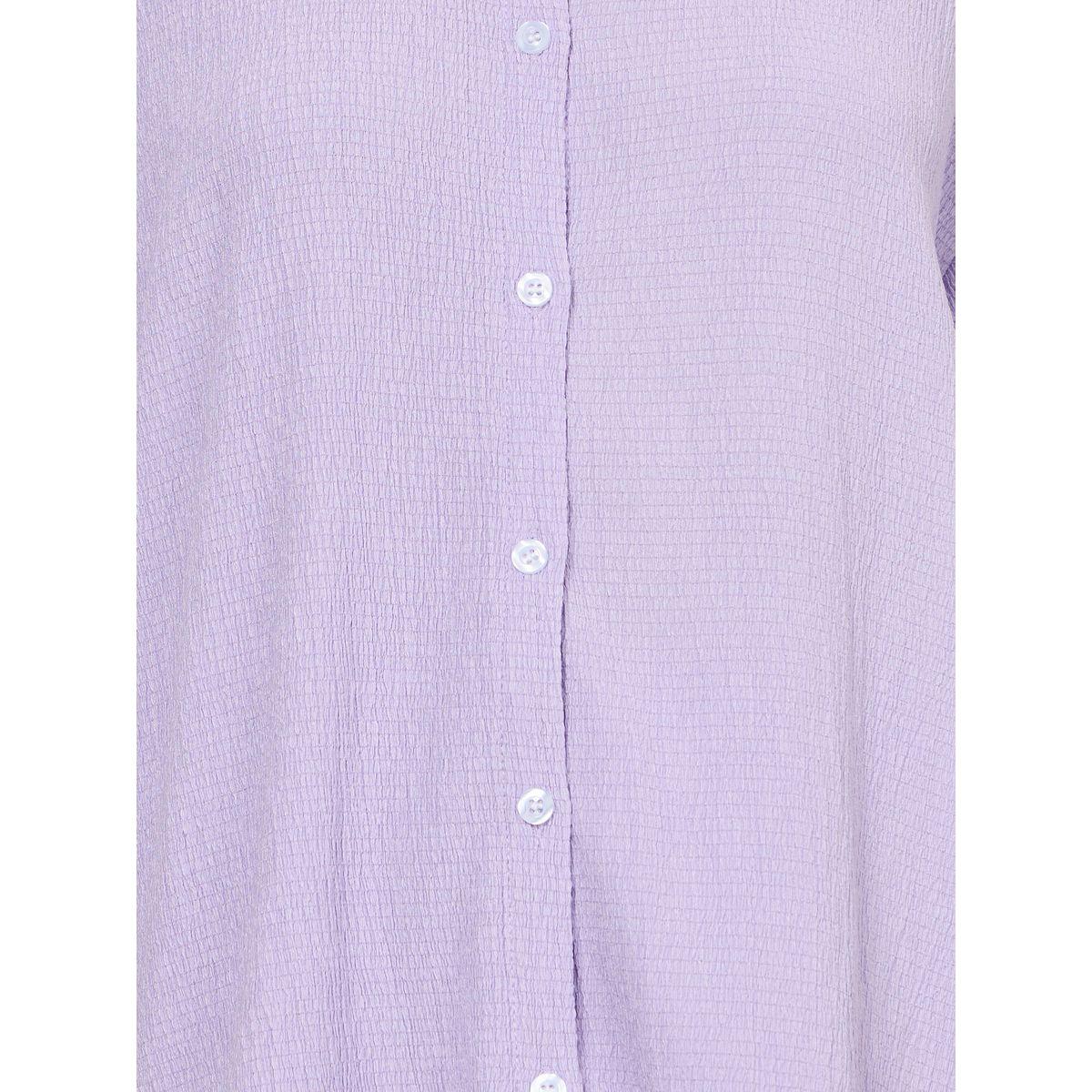 Styli Textured Shirt and Pyjama Set-women-clothing-nightwear-pyjamas-longsets-image-4