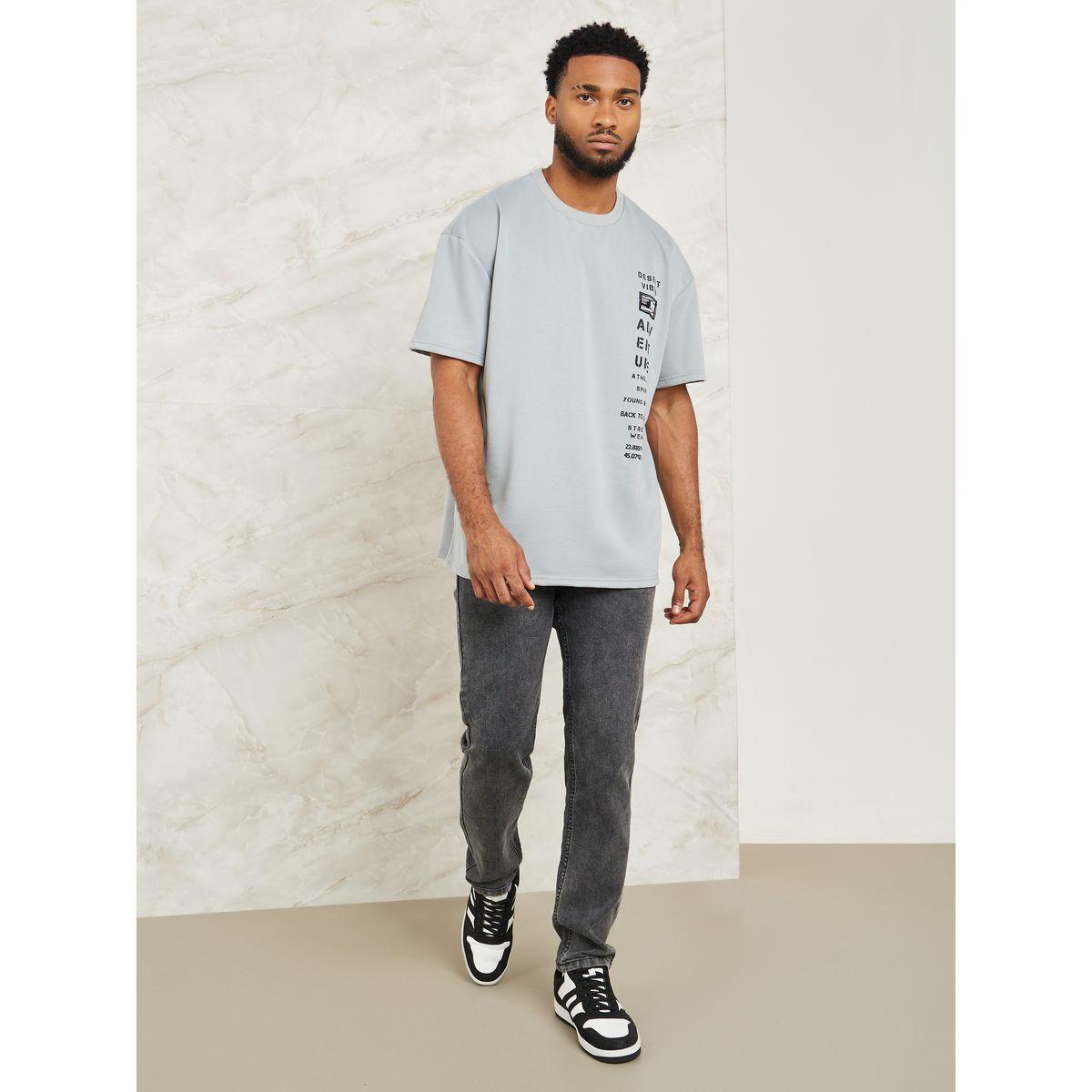 Styli Limited Placement Print Oversized Terry T-Shirt-men-clothing-tshirtsandpolos-tshirts-image-2