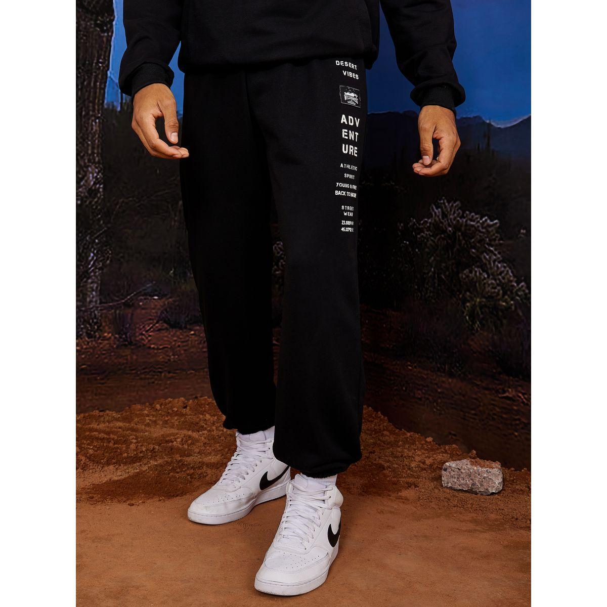 Styli Limited Relaxed Fit Printed Premium Terry Jogger with Badge Detail-men-clothing-bottoms-joggers-image-1