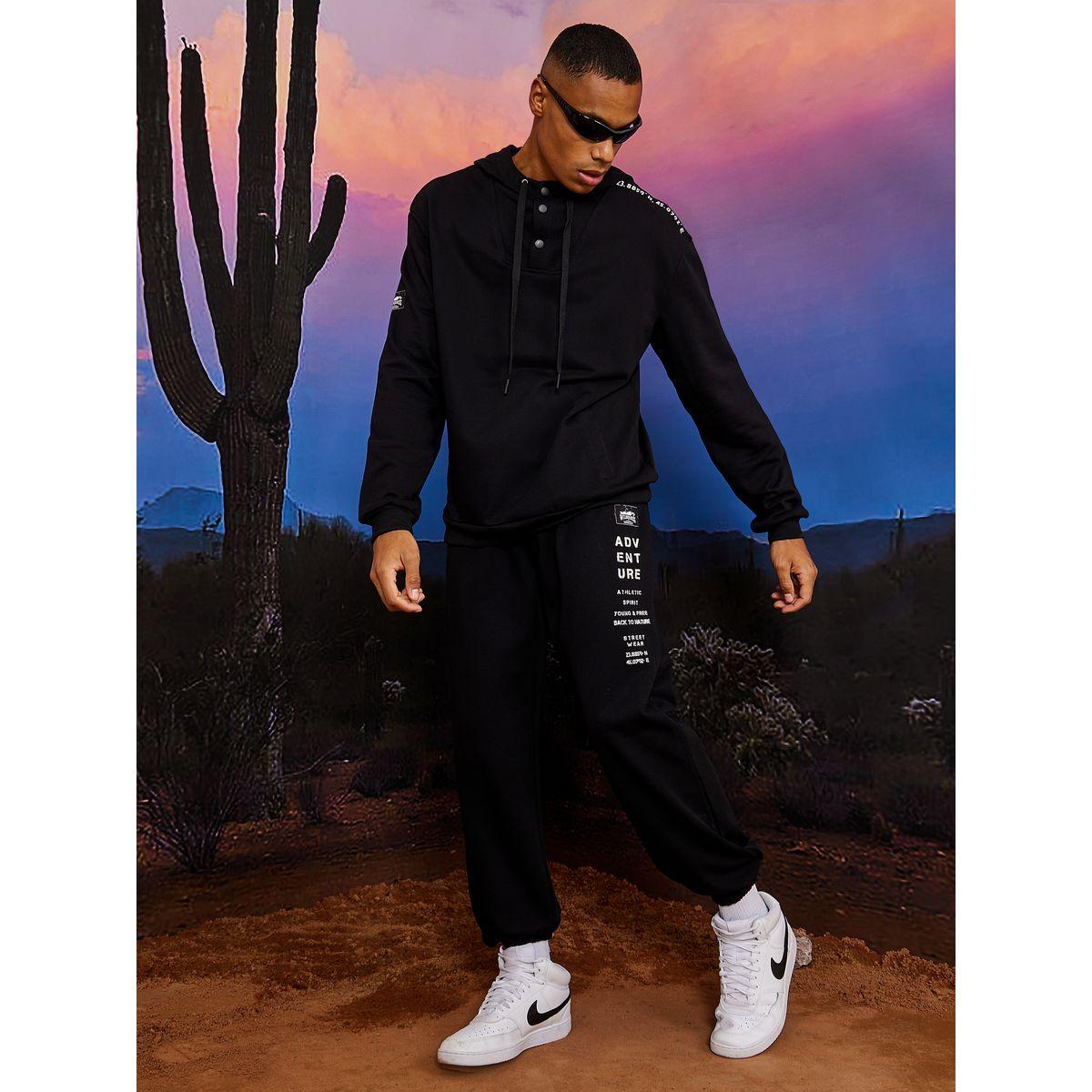 Styli Limited Relaxed Fit Printed Premium Terry Jogger with Badge Detail-men-clothing-bottoms-joggers-image-2