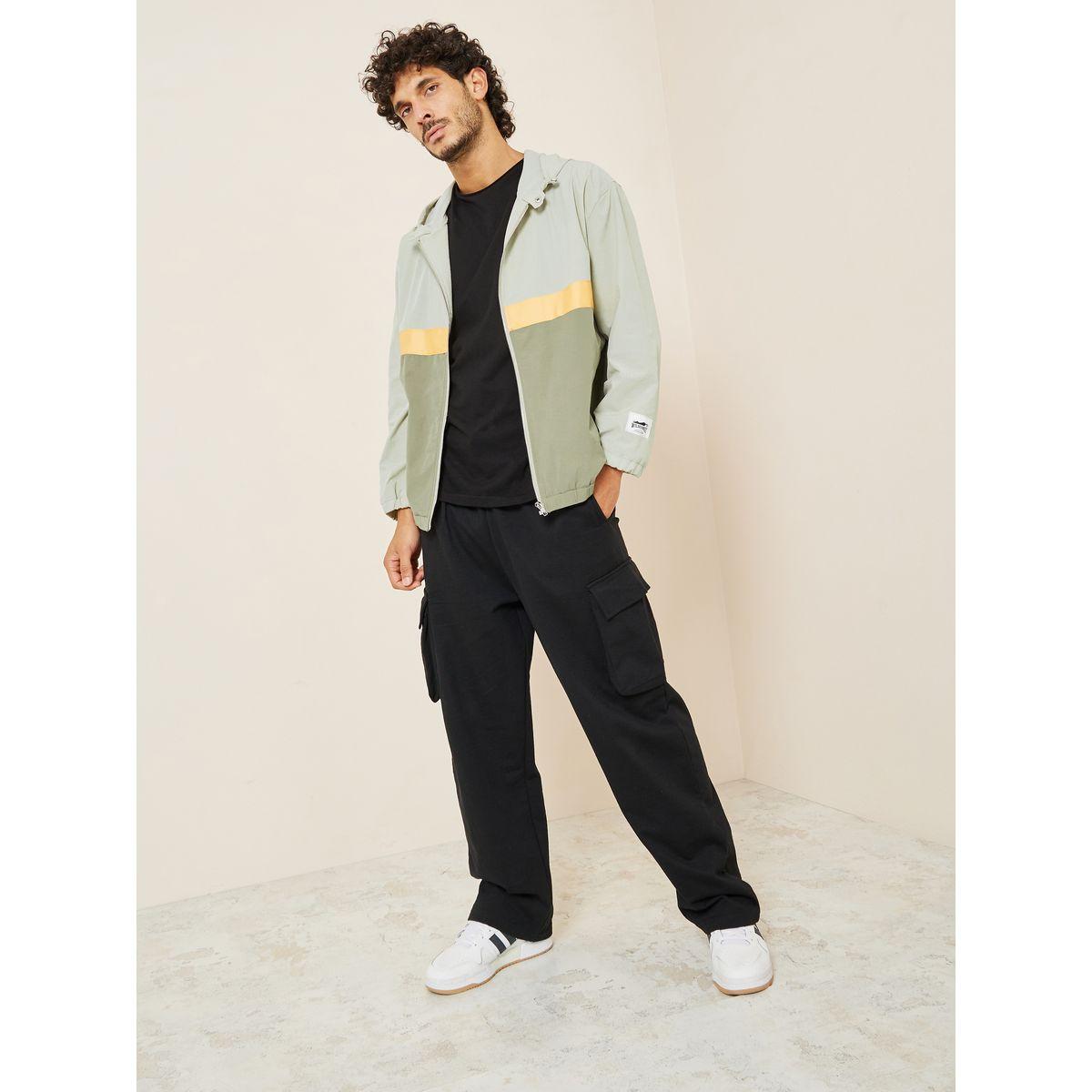 Styli Limited Colorblock Hooded Jacket with Premium Printed Tape Detail-men-clothing-jacketsandblazers-jackets-image-2