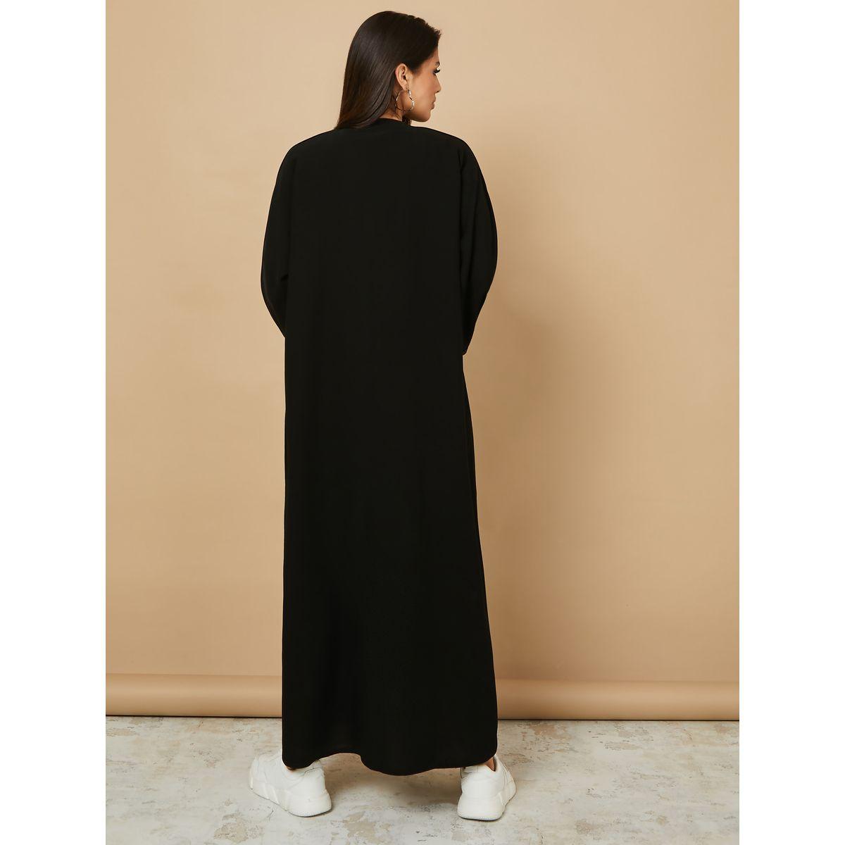 عباية مطرزة مع ازرار غلق-women-arabicclothing-abayas-image-4