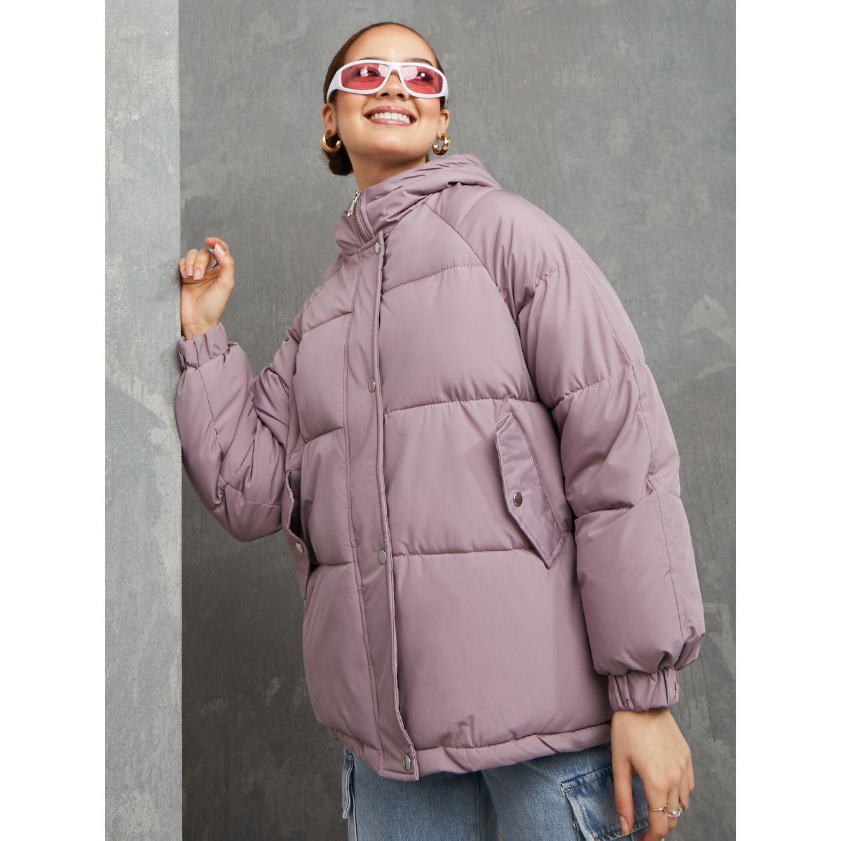 معطف مبطن بسحاب غلق مع جيوب-women-winterwear-coatsandjackets-coats-image-3