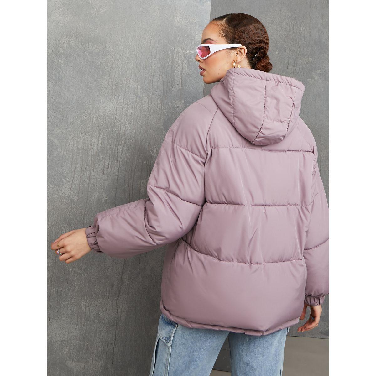 معطف مبطن بسحاب غلق مع جيوب-women-winterwear-coatsandjackets-coats-image-5