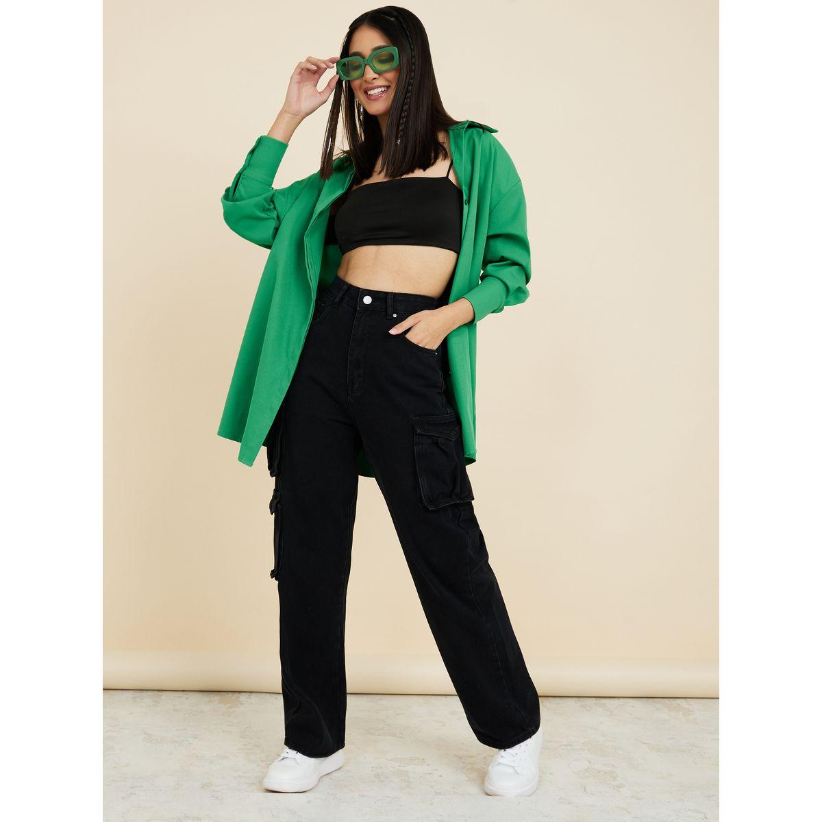 جينز كارجو مزين بأزرار-women-clothing-bottoms-jeans-image-2