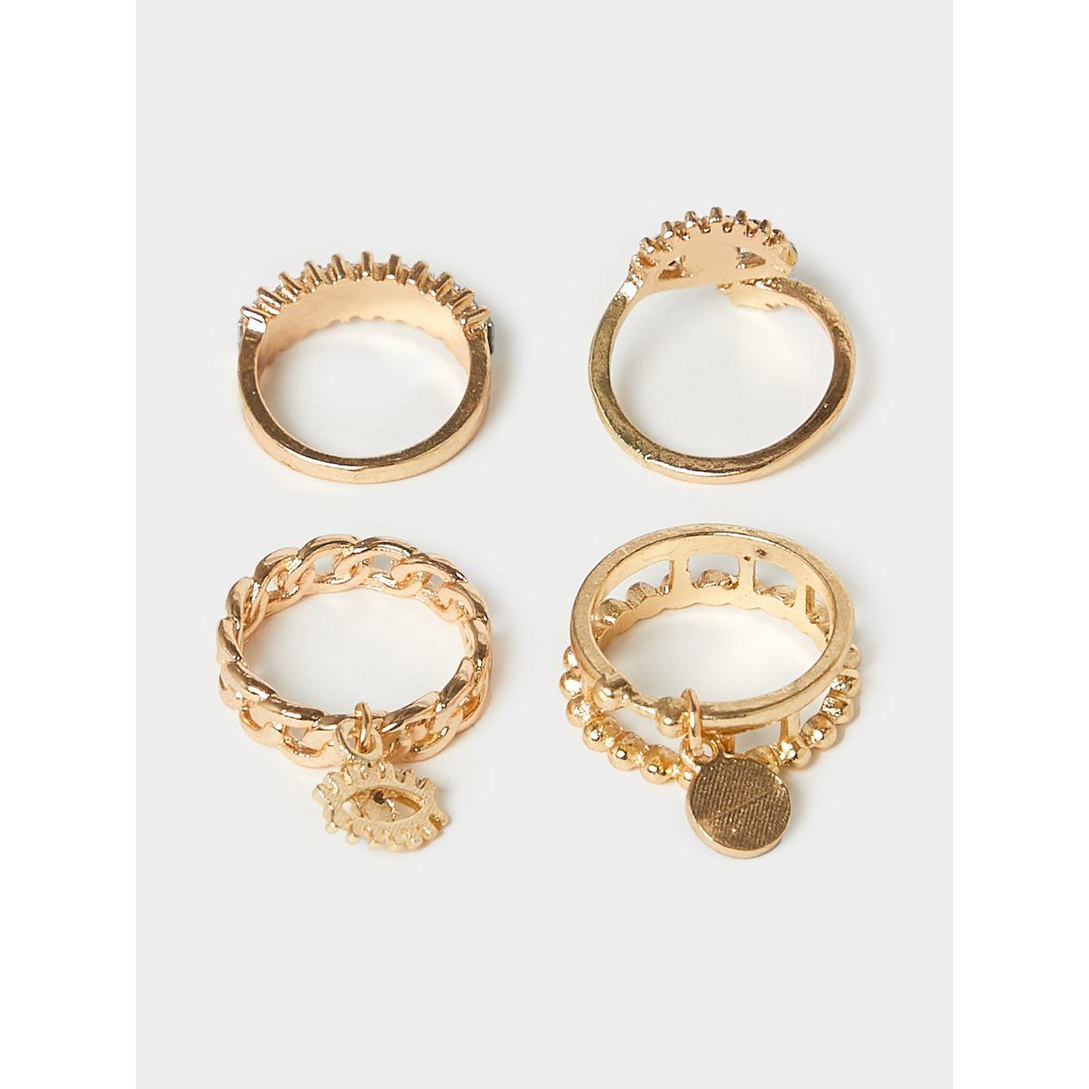 Styli Set of 4 - Embellished Eye Rings-women-watchesandjewellery-jewellery-rings-image-3