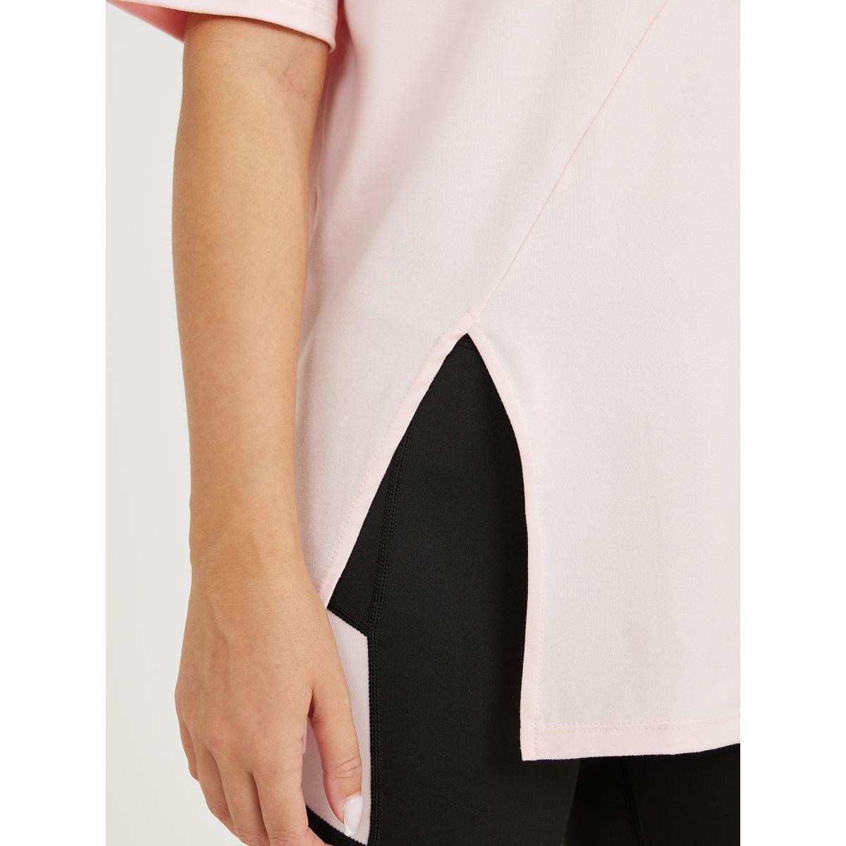 Styli Active Side Slit Drop Shoulder Oversized Yoga Active Top-women-clothing-sportswearandactivewear-tshirtsandvests-image-4