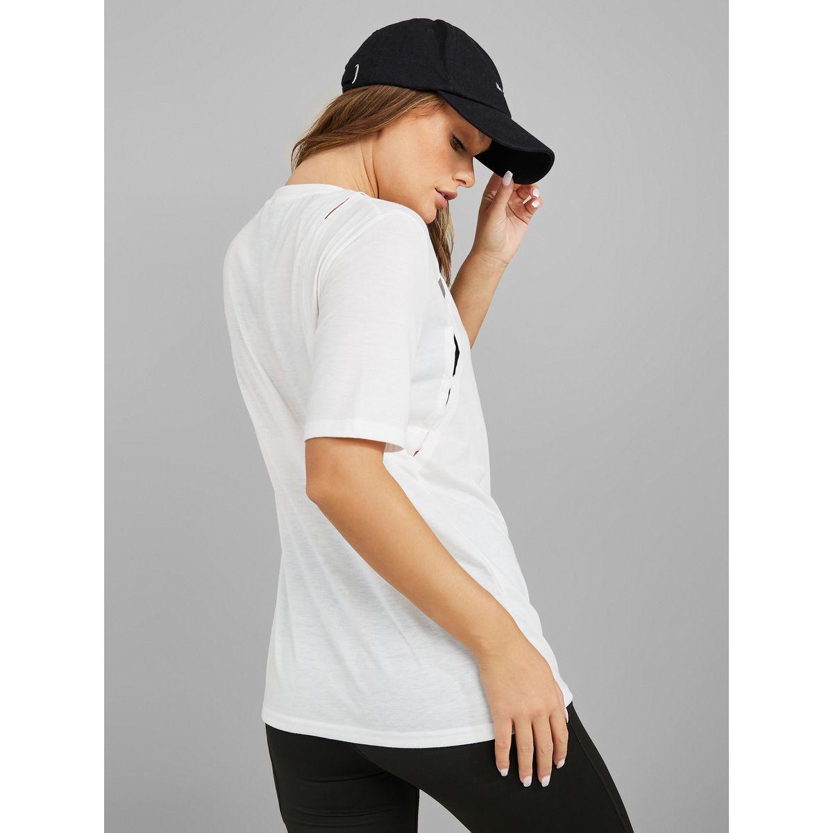 Styli Active Cut Out Detail Oversized Yoga Fit Activewear Top-sports-women-clothing-tshirtsandvests-image-4
