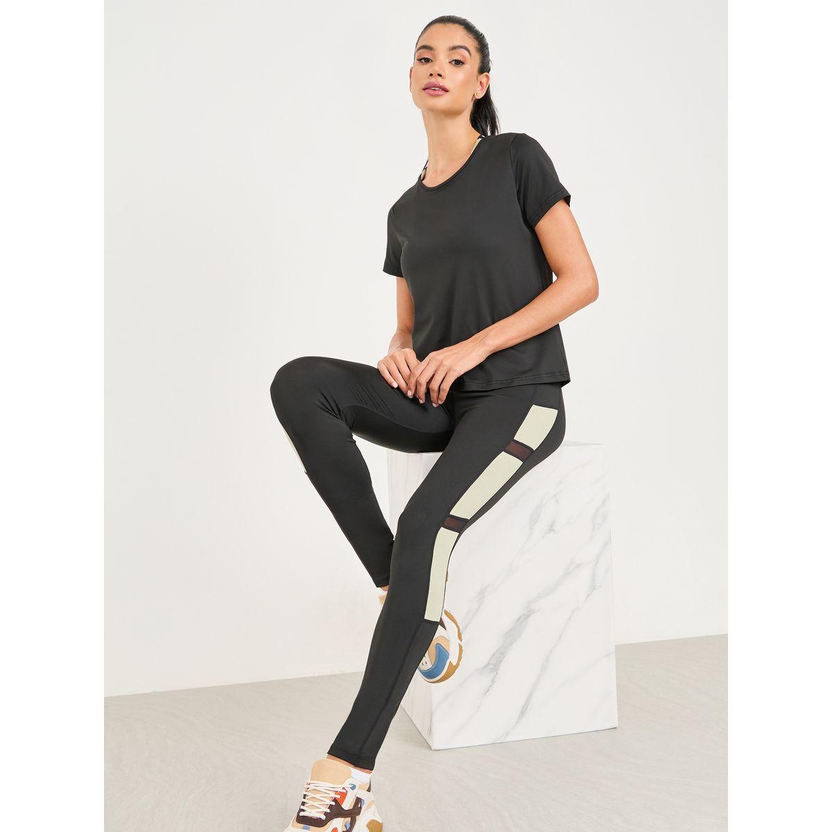 مجموعة من 3 ( ليقنز، بلوزة، صدرية رياضية )-sports-women-clothing-trackpantsandtracksuits-image-2