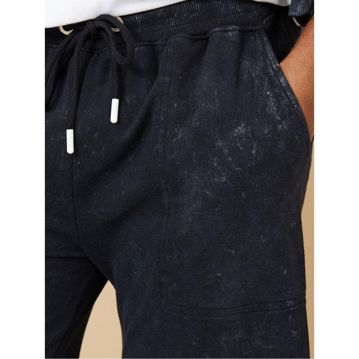Styli Cut and Sew Panel Acid Wash Relaxed Fit Jogger-men-clothing-bottoms-joggers-image-3