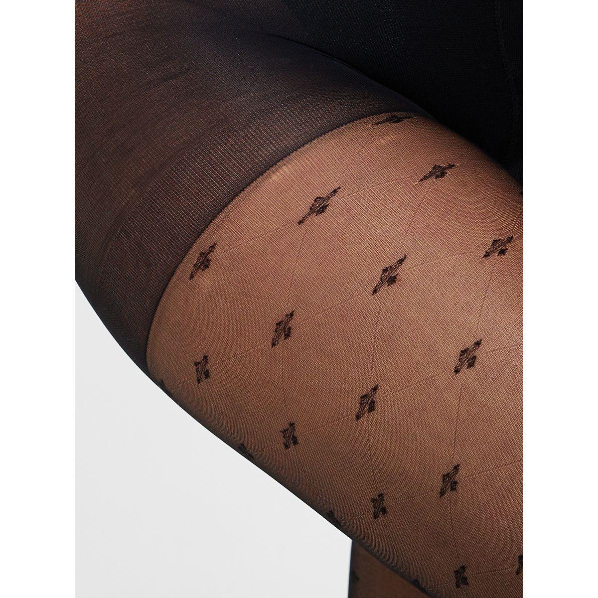 كيلون مطبع بنمط شفاف-women-socksandstockings-image-2