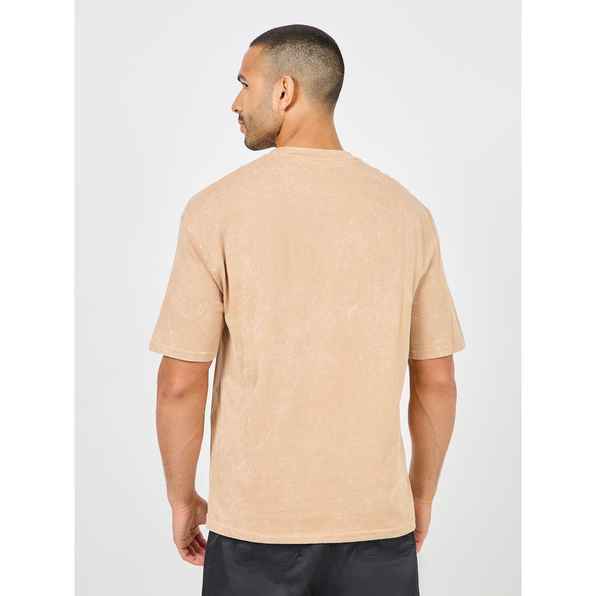 Styli Rose Embroidered Acid Wash Oversized T-shirt-men-clothing-tshirtsandpolos-tshirts-image-5