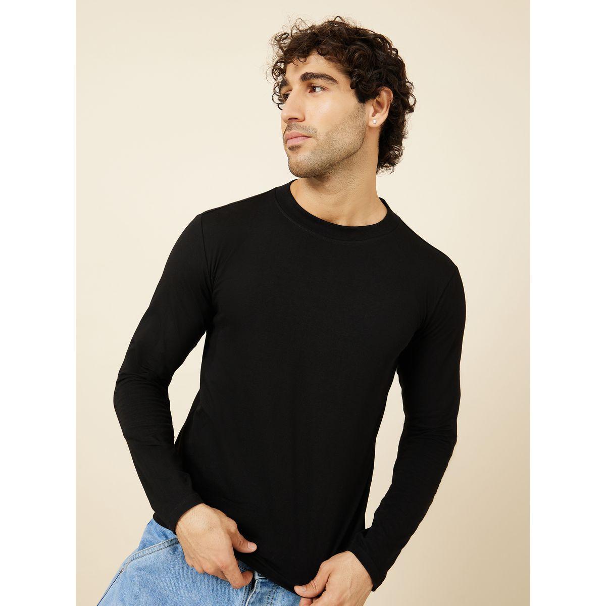 تيشيرت بقصة بارزة للعضلات-men-clothing-tshirtsandpolos-tshirts-image-1