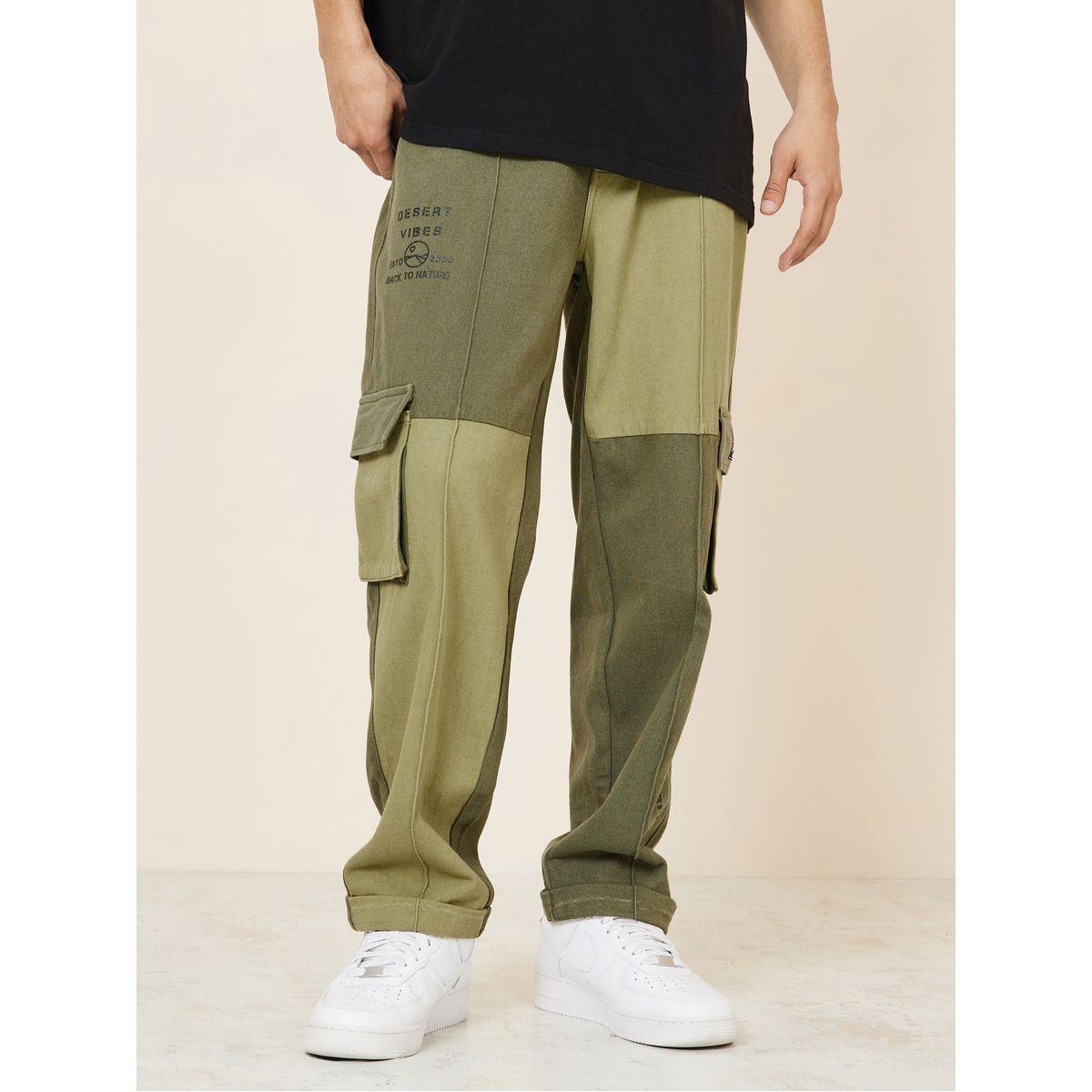 بنطال كارجو بنمط كتل الالوان-men-clothing-bottoms-trousersandchinos-trousers-image-1