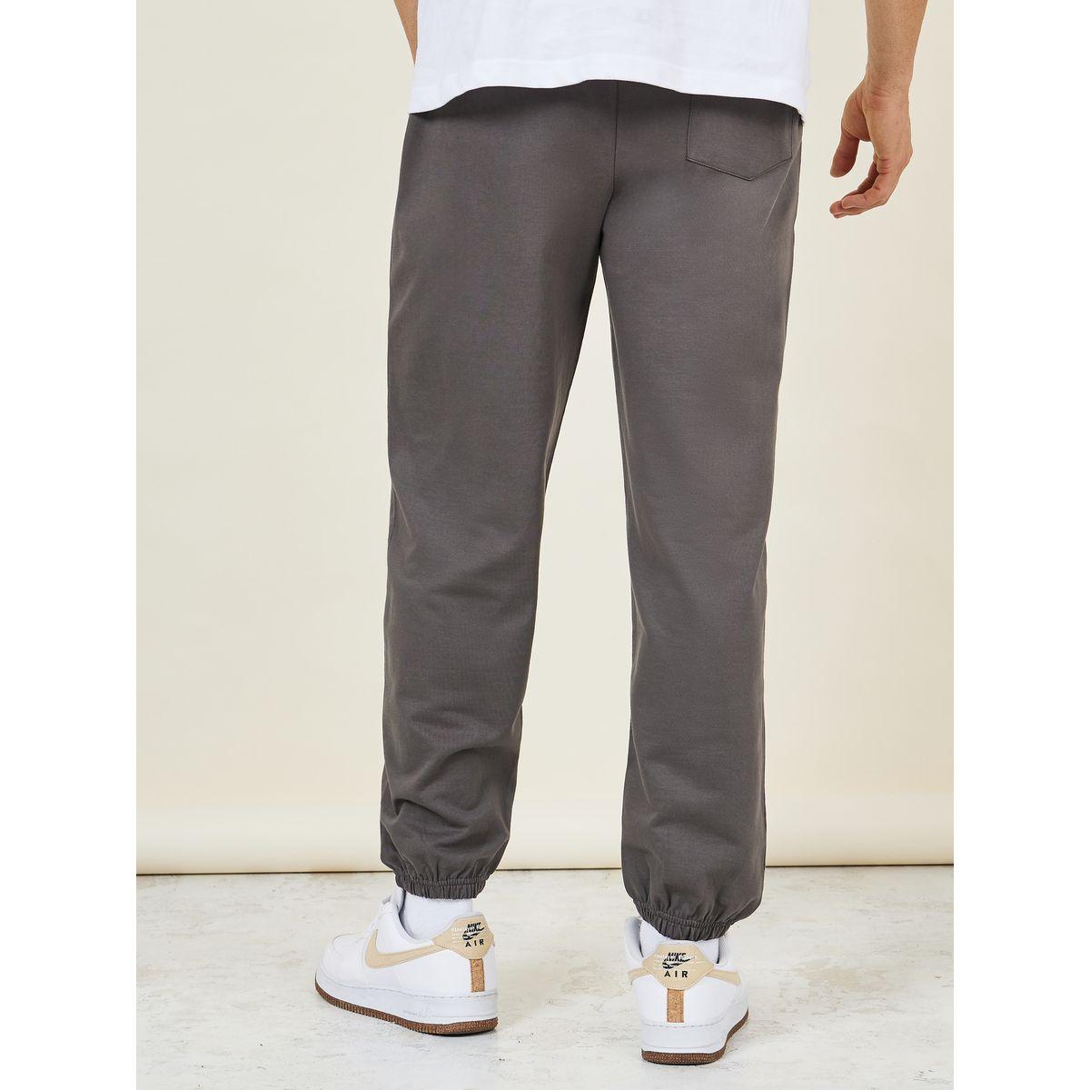 جوغر تيري فرينش سادة بقصة مريحة-men-clothing-bottoms-joggers-image-1