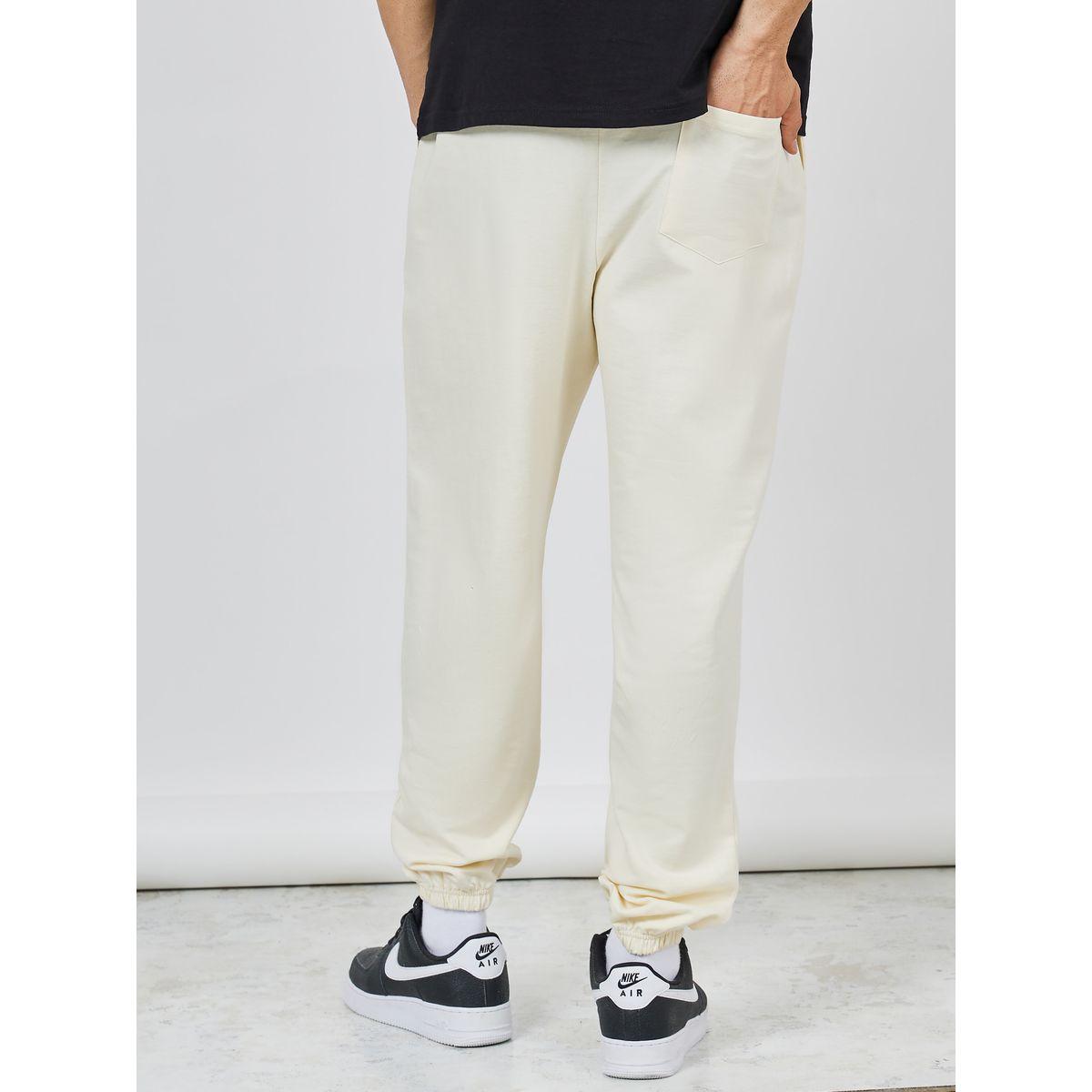 Styli Solid French Terry Relaxed Fit Joggers-men-clothing-bottoms-joggers-image-4