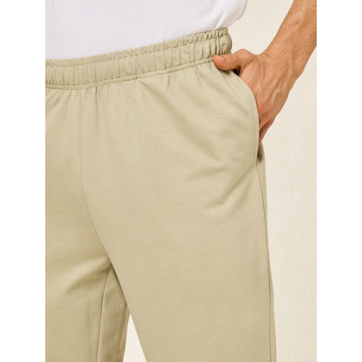 Styli Relaxed Fit French Terry Jogger with Elasticated Hem-men-clothing-bottoms-joggers-image-3