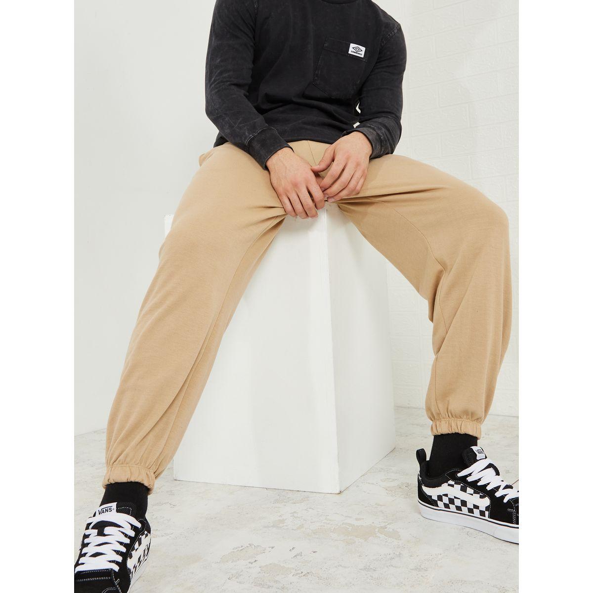 Styli Oversized Fit Elasticated Cuff Jogger-men-clothing-bottoms-joggers-image-1
