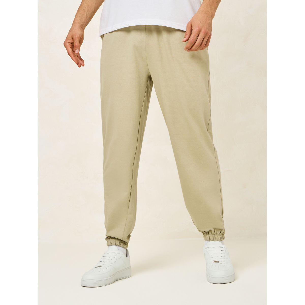 جوغر فضفاض بحافة مطاطية-men-clothing-bottoms-joggers-image-4
