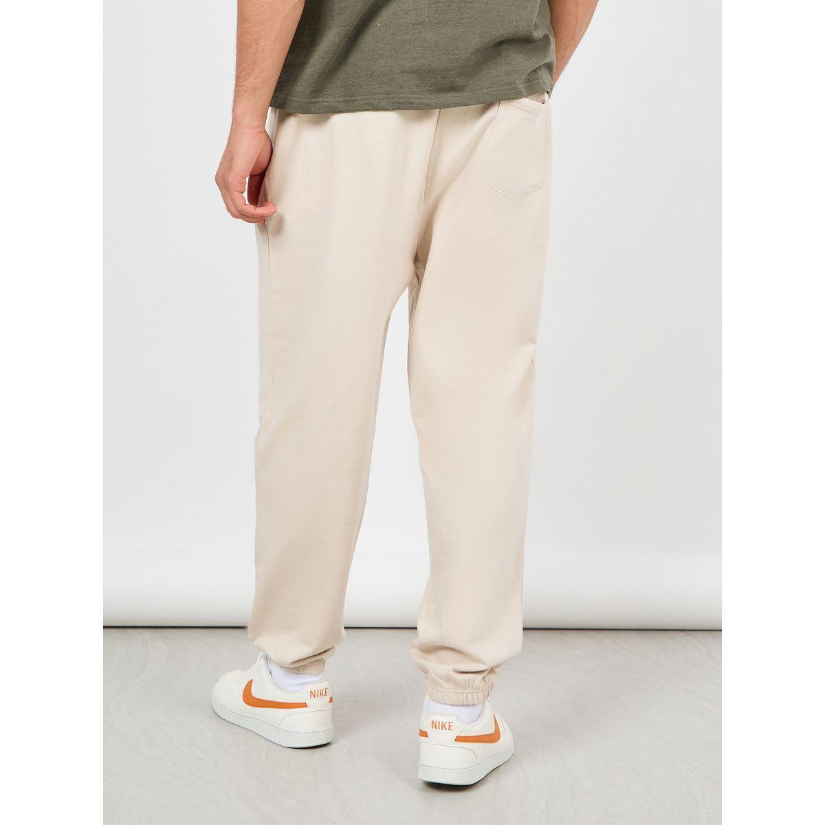 Styli Oversized Solid Fleece Joggers-men-clothing-bottoms-joggers-image-1