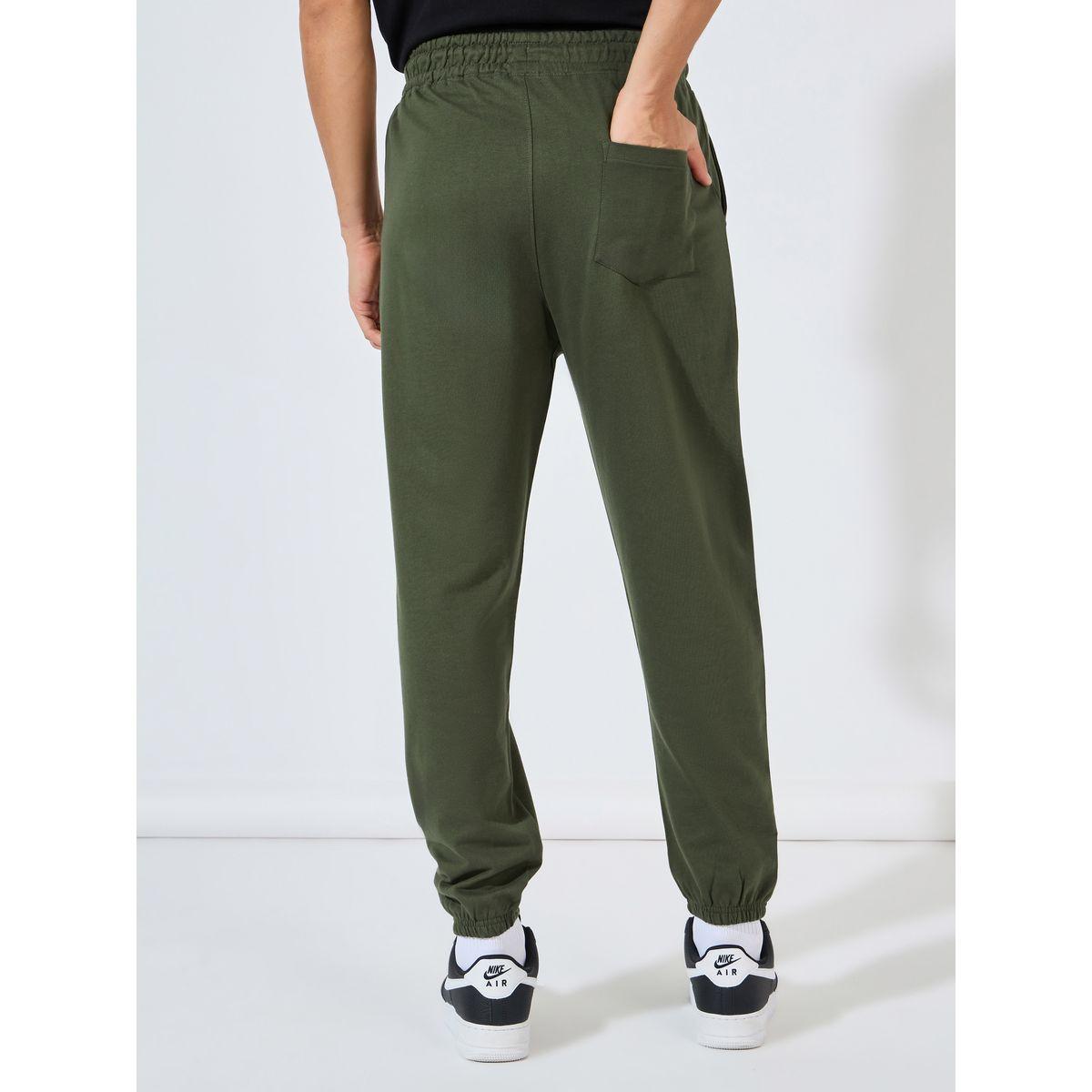 جوغر فضفاض بحواف مطاطية-men-clothing-bottoms-joggers-image-4