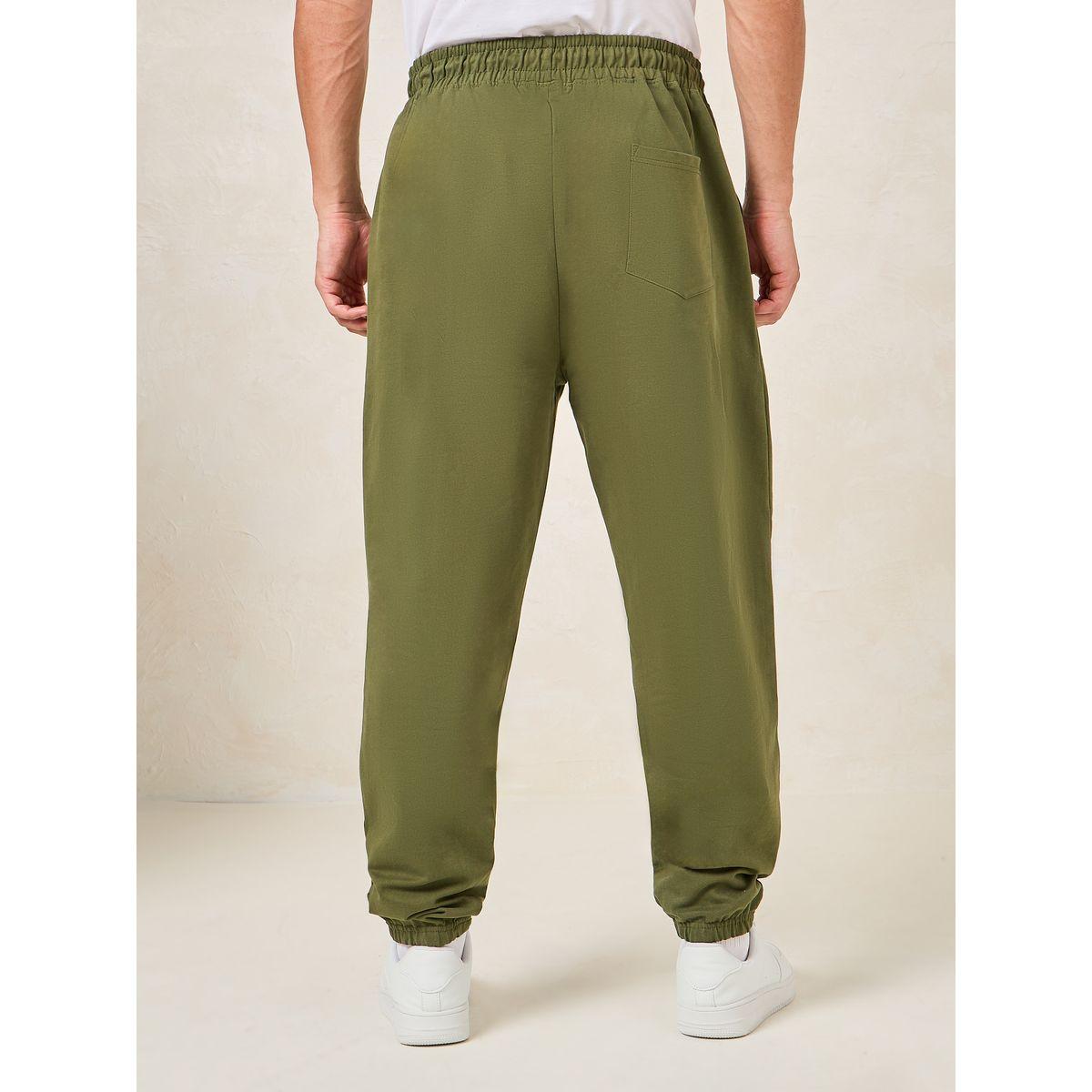 جوغر فضفاض بطبعة ناعمة مع حافة مطاطية-men-clothing-bottoms-joggers-image-4