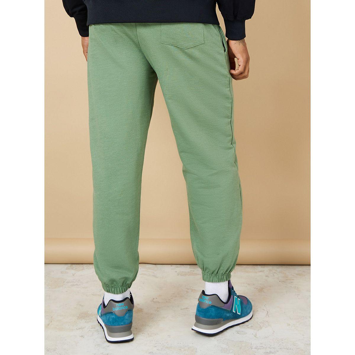 Styli Relaxed Fit Terry Jogger with Elasticated Hem-men-clothing-bottoms-joggers-image-4