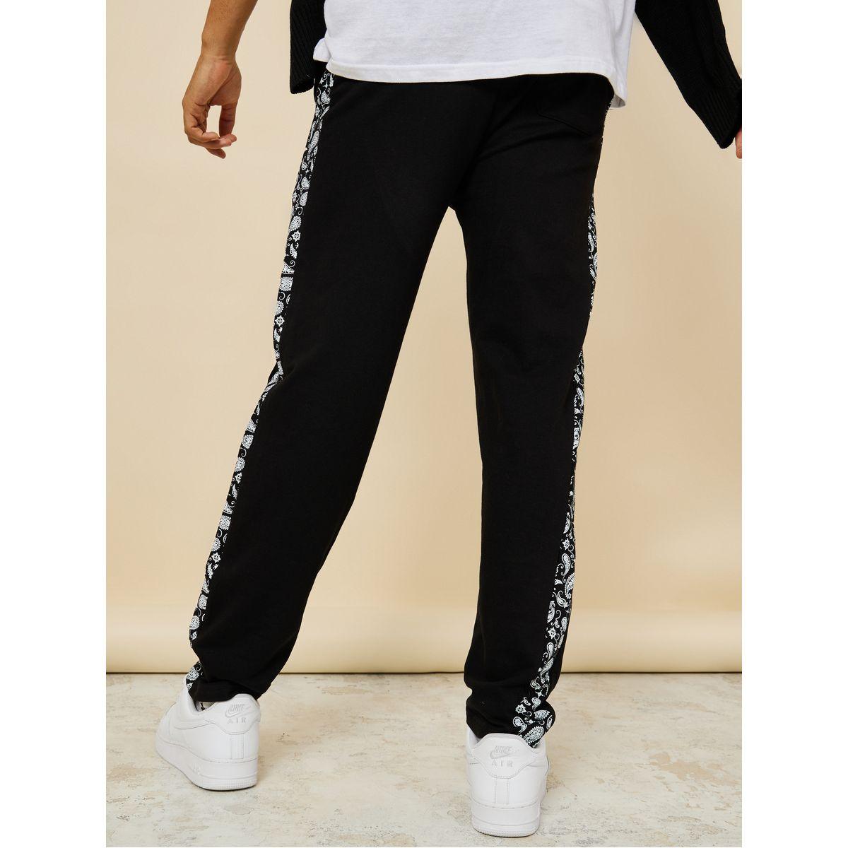 Styli Paisley Print Relaxed Fit Joggers-men-clothing-bottoms-joggers-image-5
