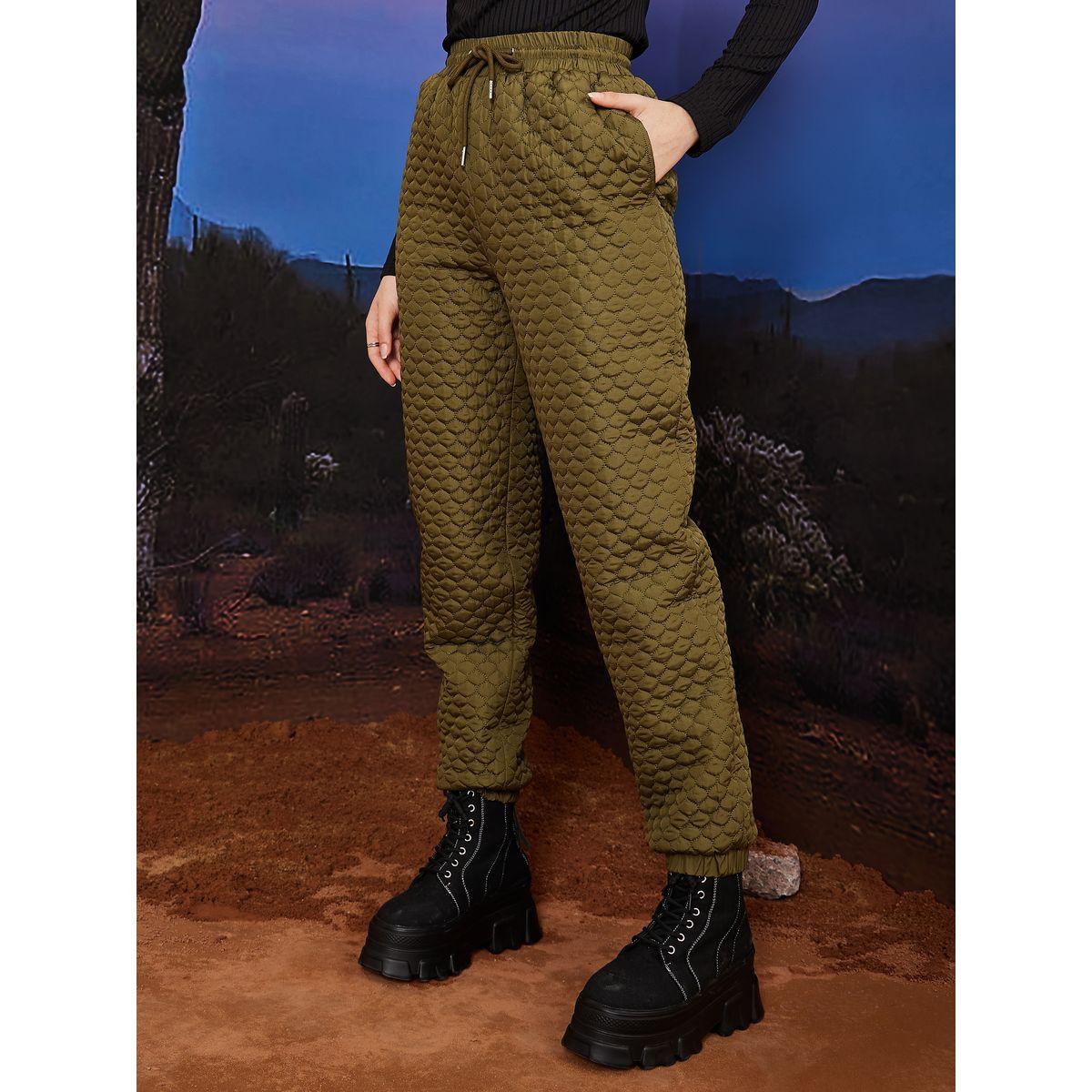 جوغر بتفاصيل بارزة الملمس-women-clothing-bottoms-joggers-image-1