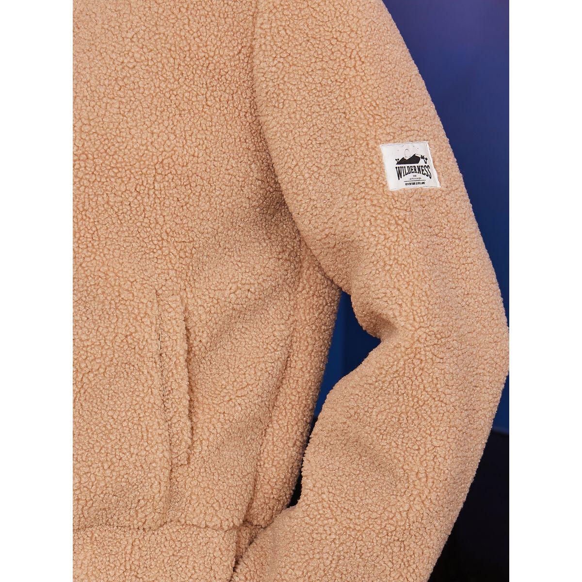 جاكيت تيدي بسحاب غلق وقلنسوة-women-winterwear-coatsandjackets-jackets-image-4