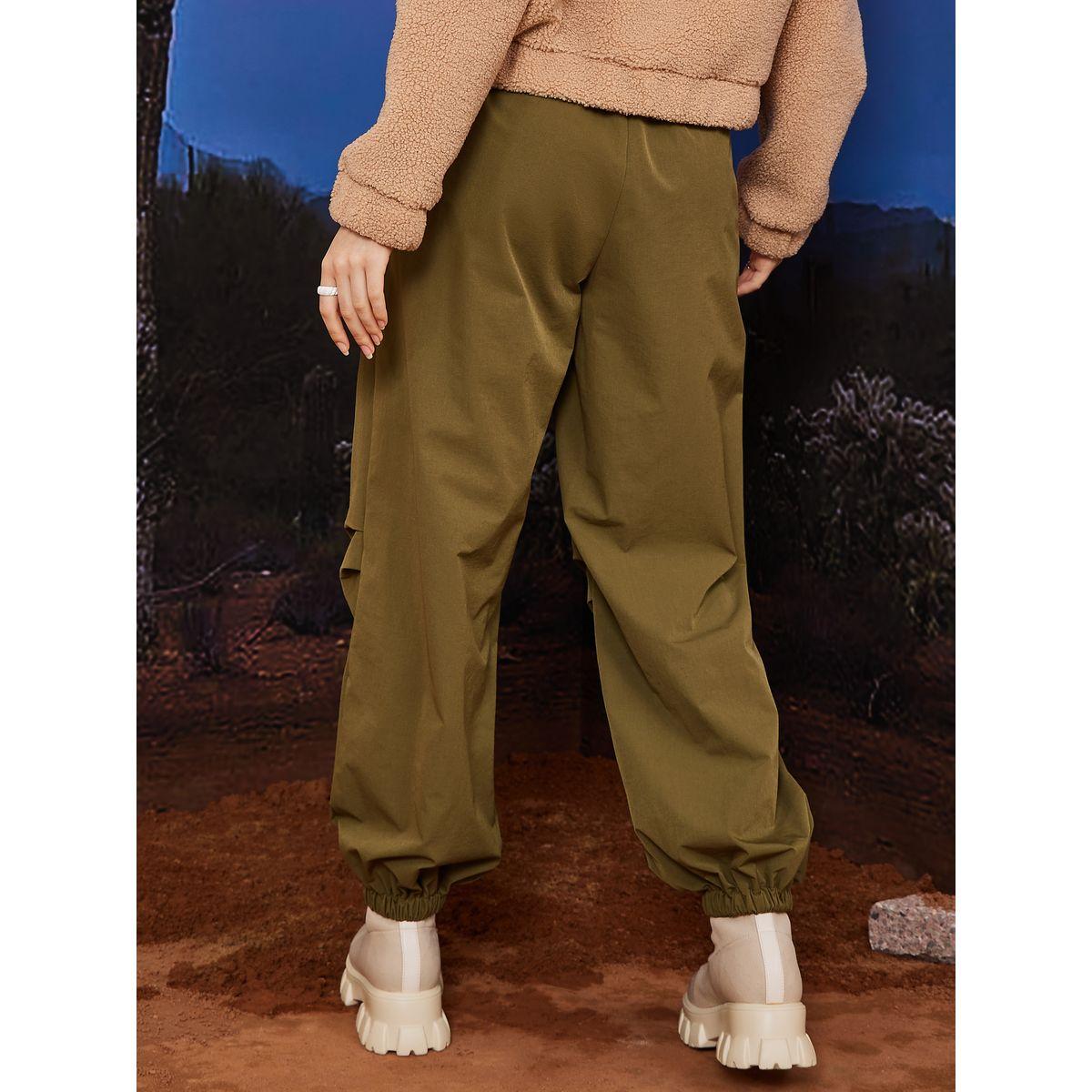 جوغر بخصر مطاطي وأساور-women-clothing-bottoms-joggers-image-4