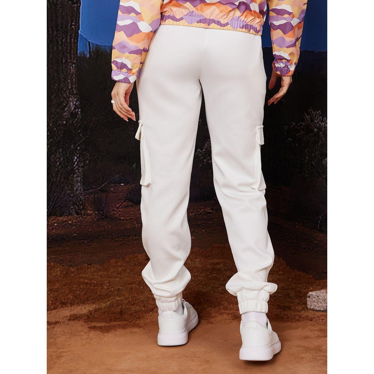 بنطال كارجو بحواف مكبلة-women-clothing-bottoms-trousers-image-4