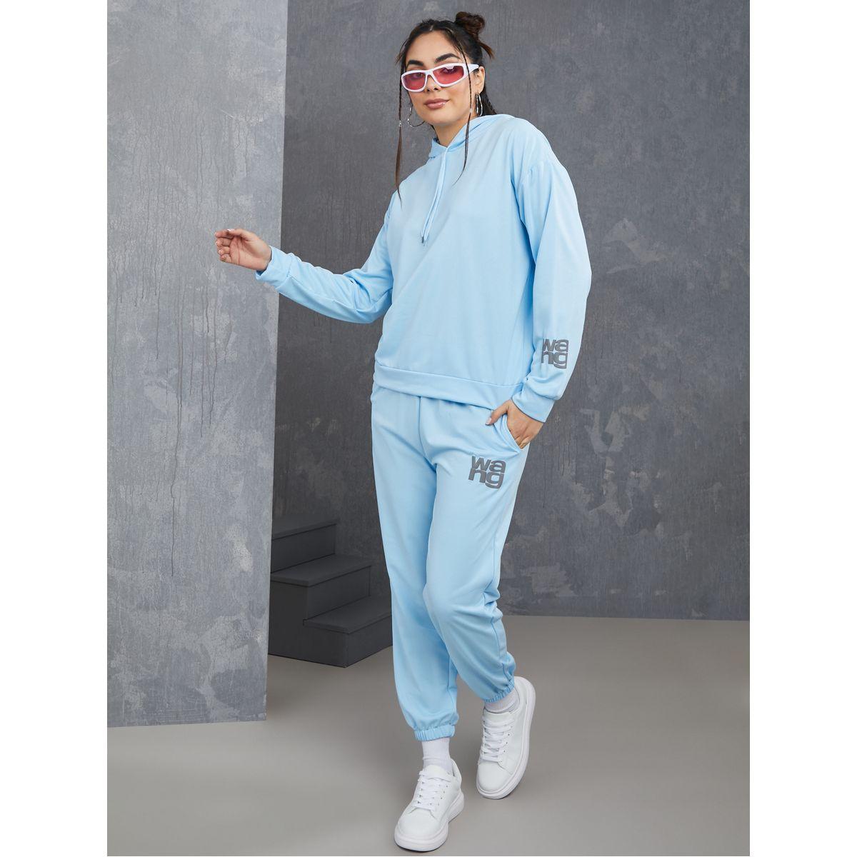 طقم منسق من ( جوغر + سويت شيرت )-women-clothing-coordsets-image-1